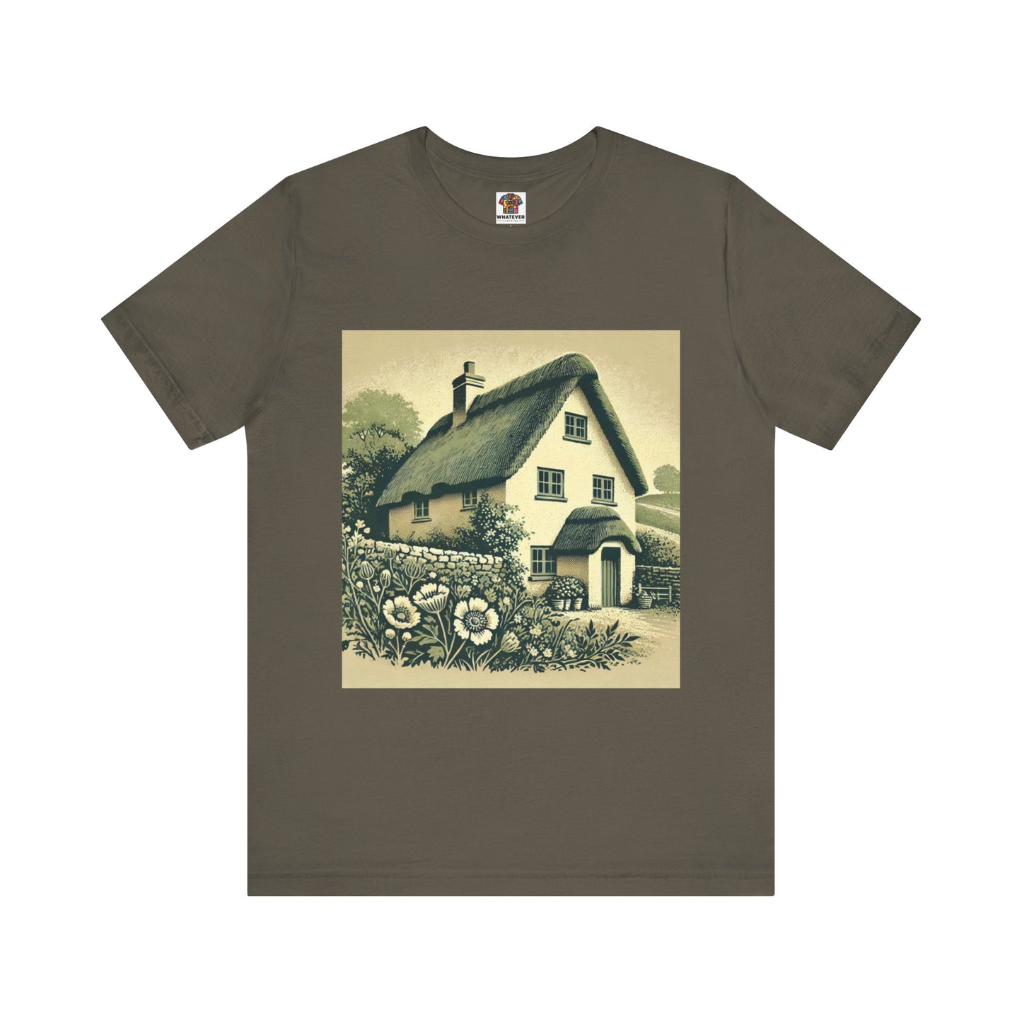 Cottage: Floral Sepia