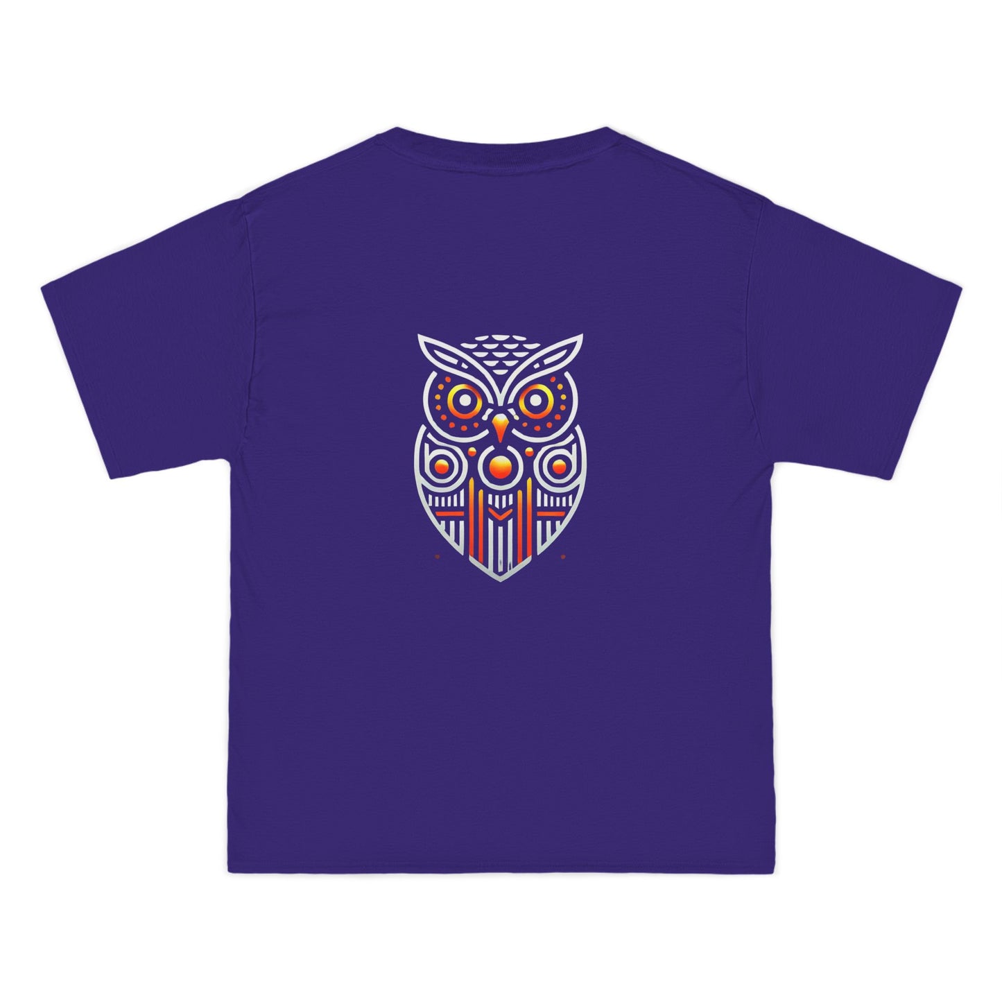 Mystic
Owl: Minimalist Geometric