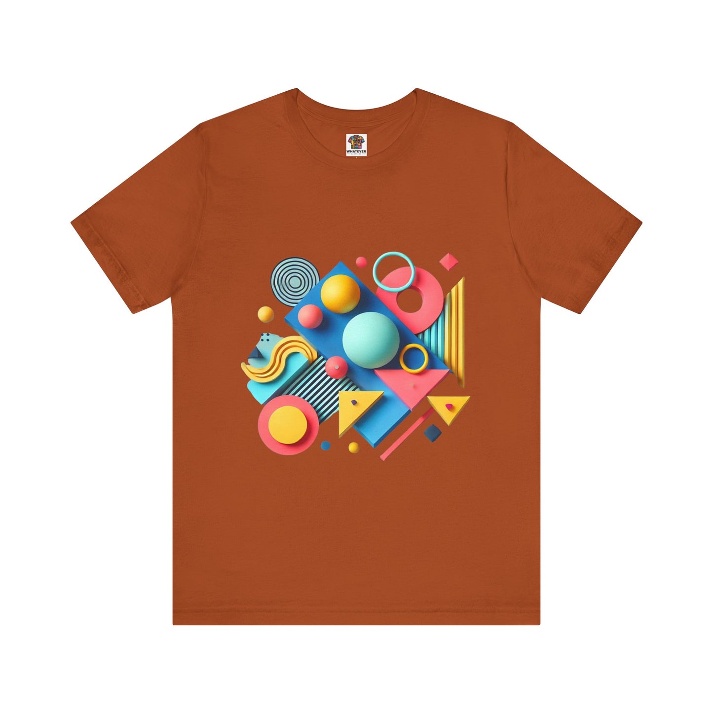 Abstract Geometric Shapes Design: Pop Surrealism