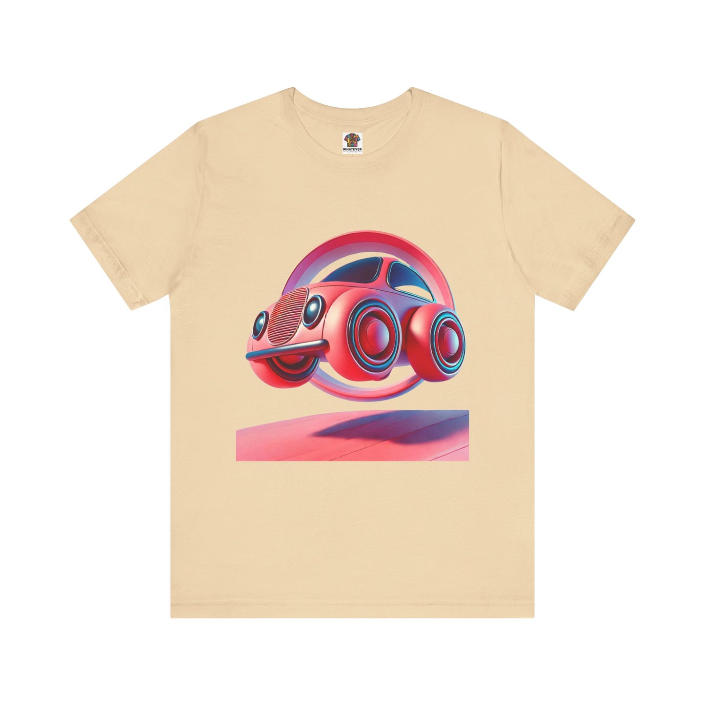 Stylized Car: Surreal Minimalism