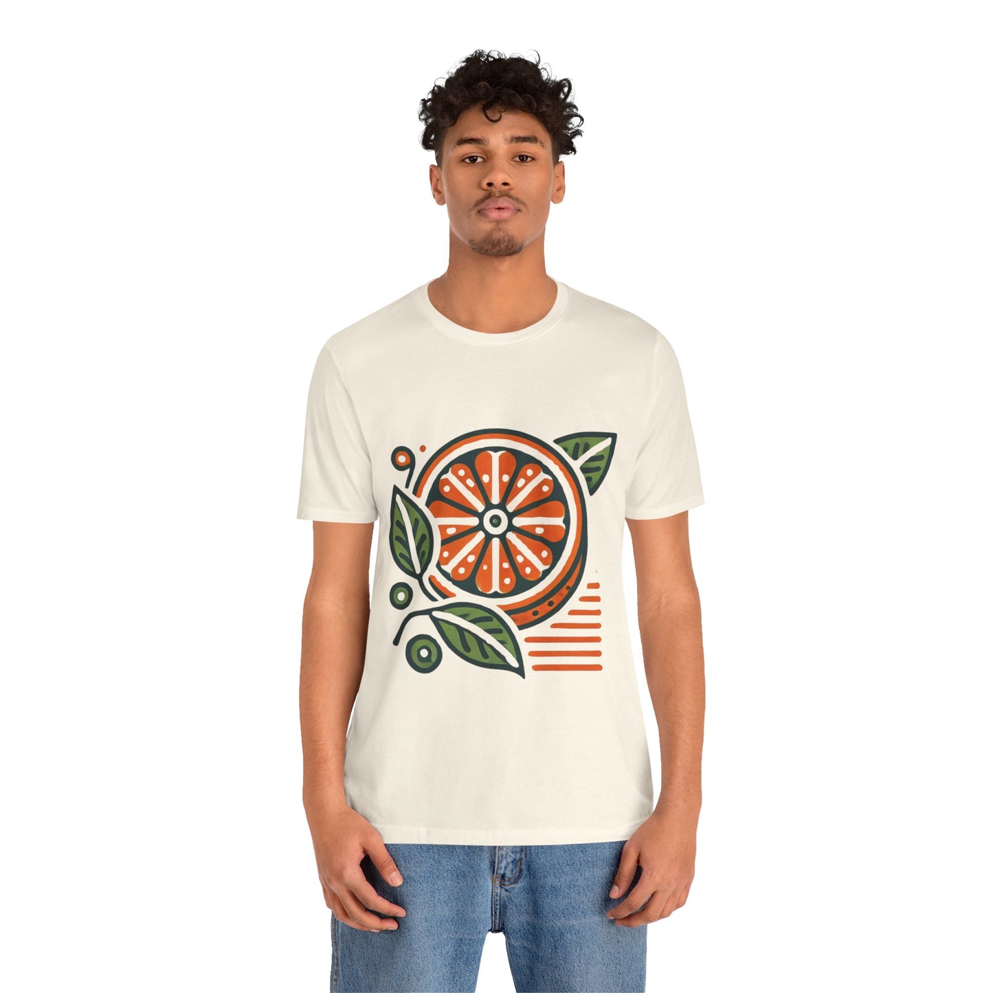 Citrus Slice: Floral Orange Vibe