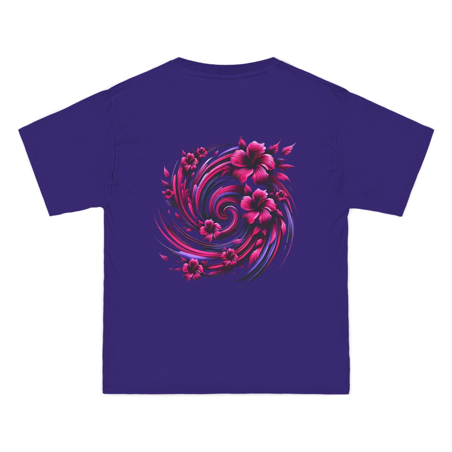 Abstract
Floral Swirl: Floral Noir