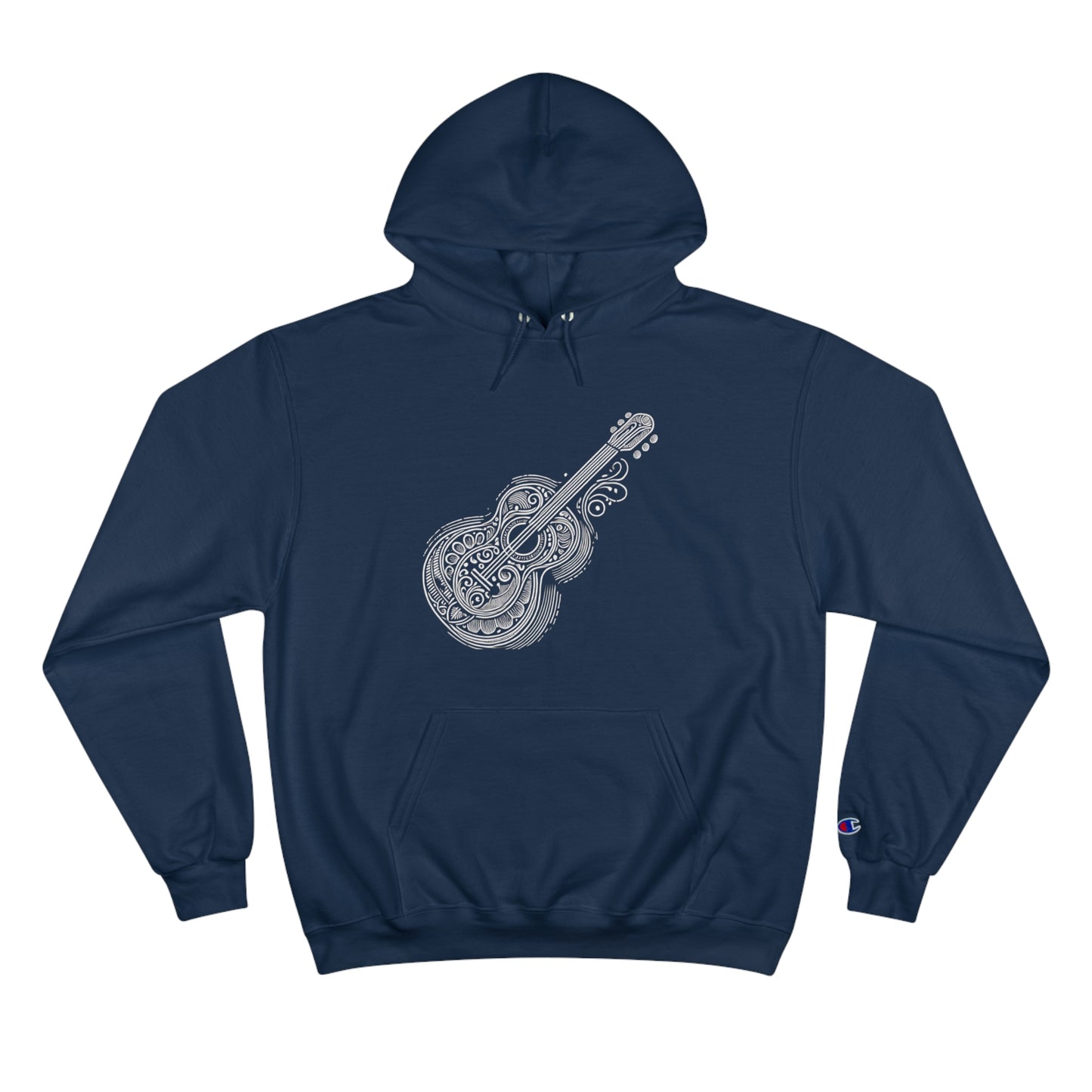 Stylized
Guitar: Monochromatic Deco