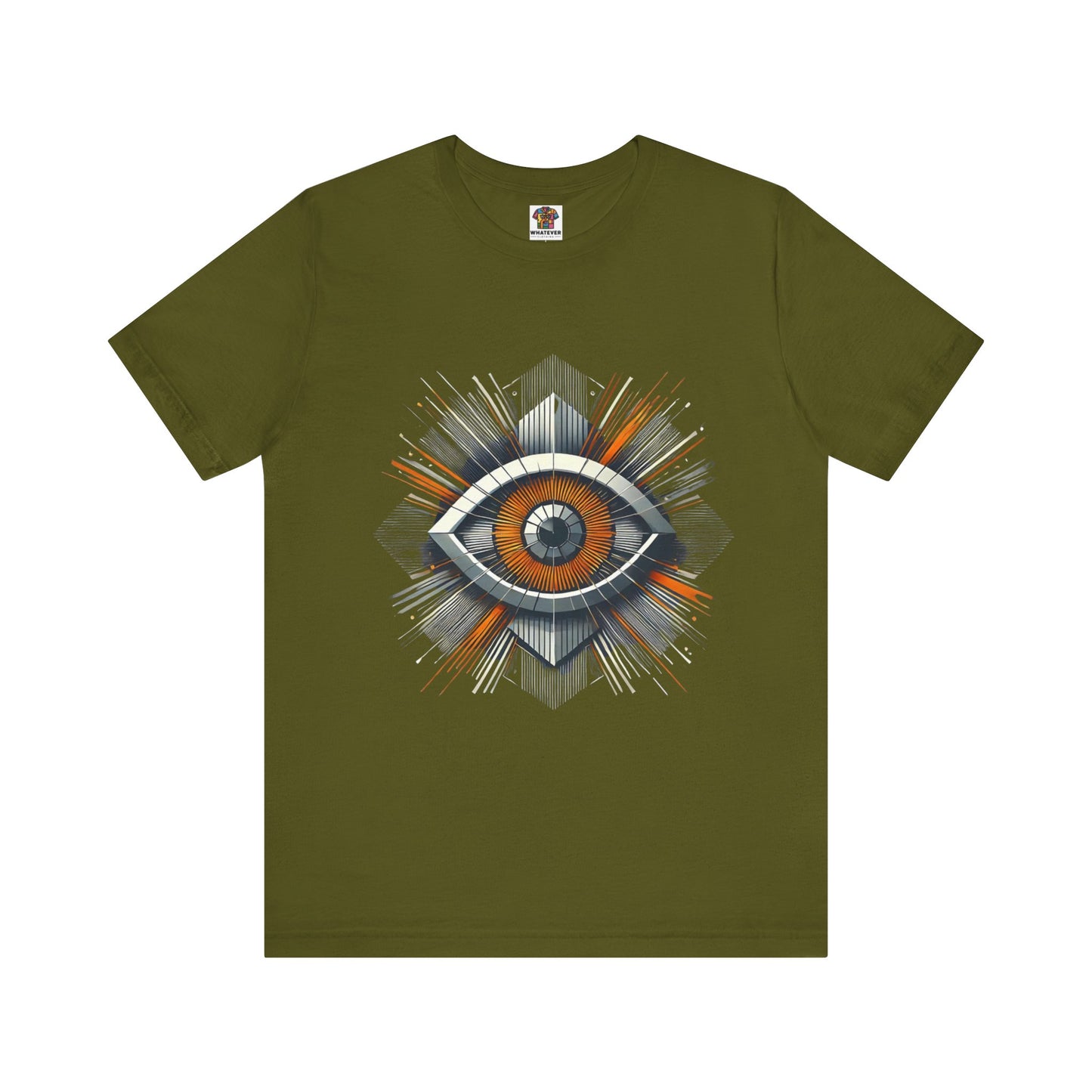 Futuristic Eye: Minimalist Geometric