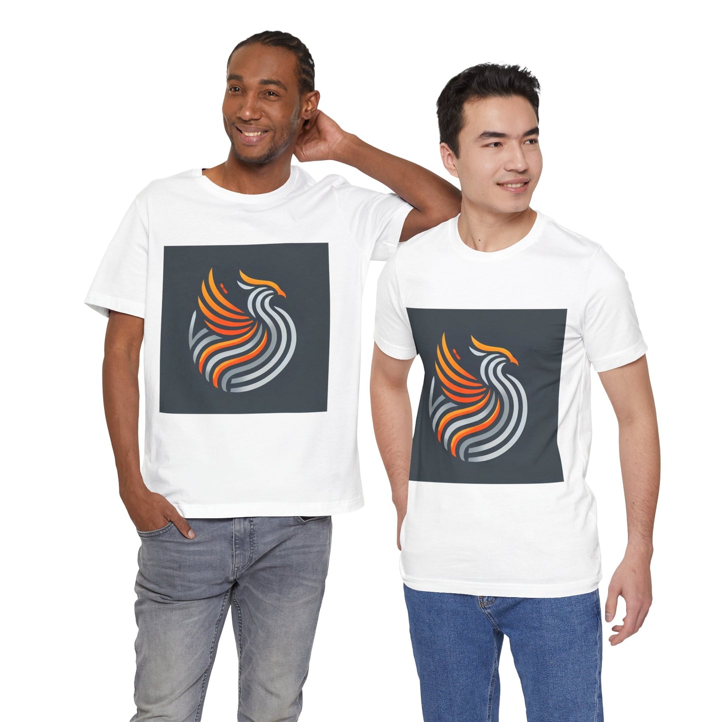 Phoenix Rising: Minimalist Geometric