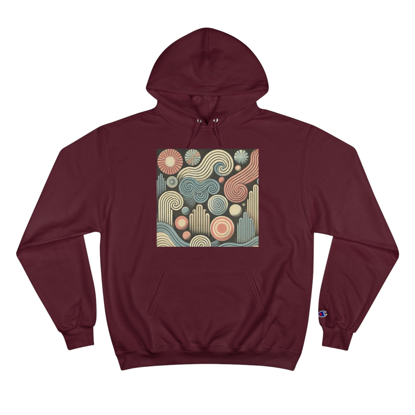Abstract
Waves and Spirals: Groovy Retro