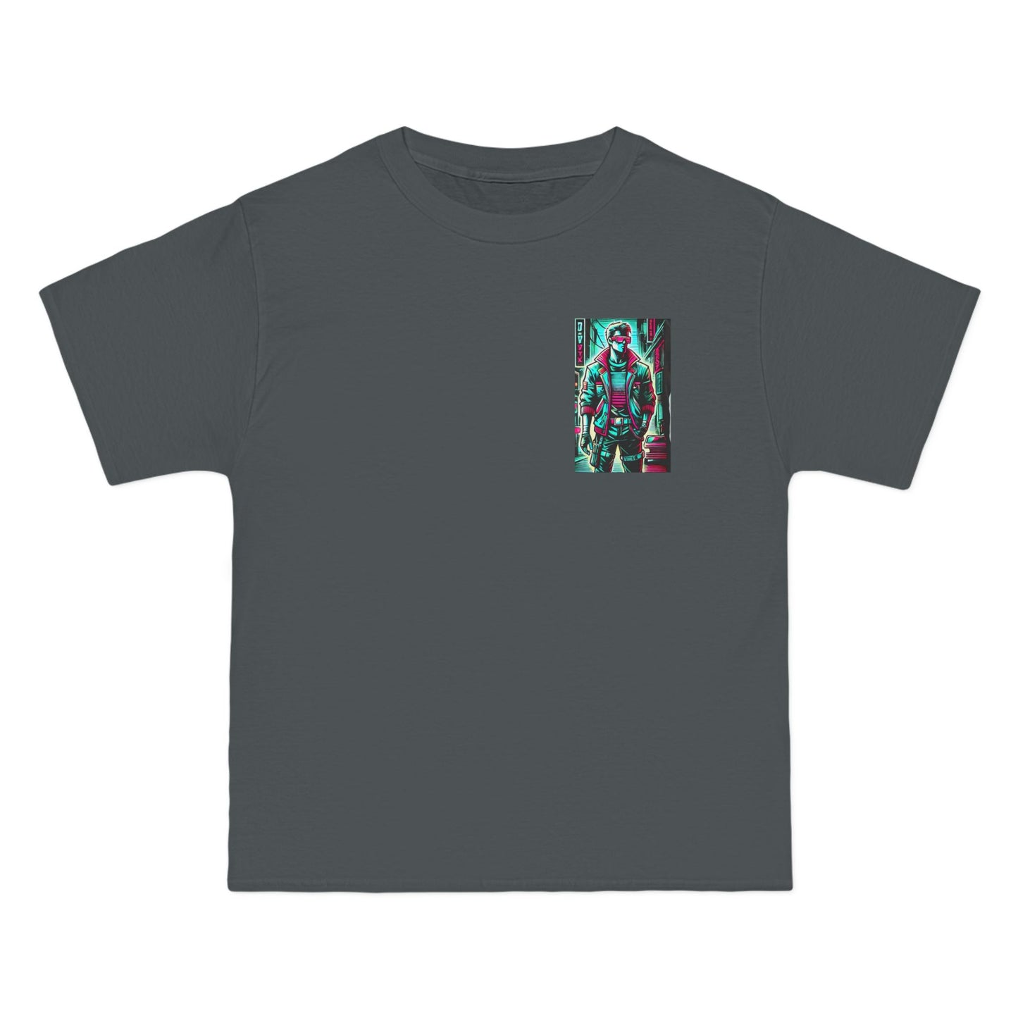 Stylized
Human Figure: Cyberpunk Retro-futuristic