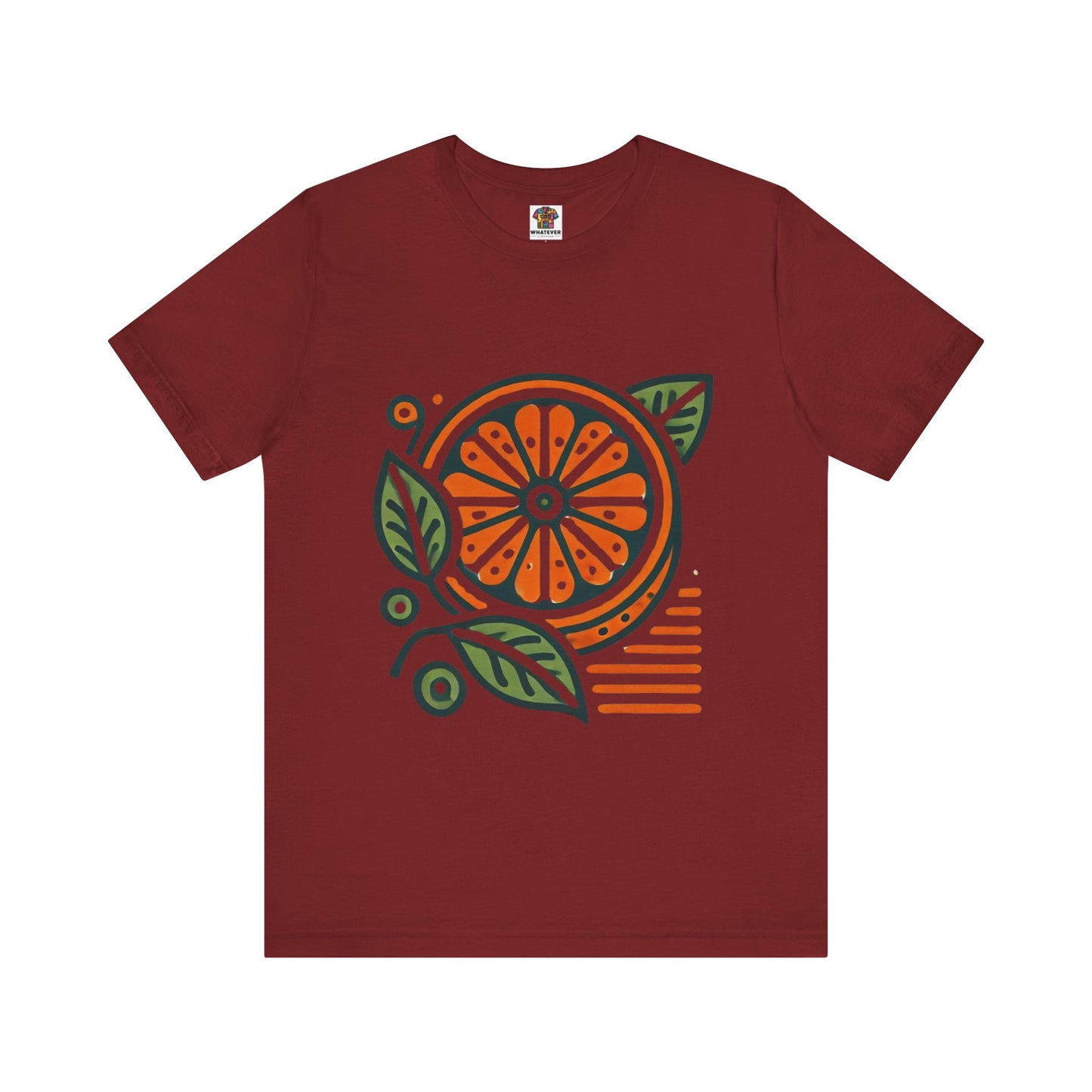 Citrus Slice: Floral Orange Vibe