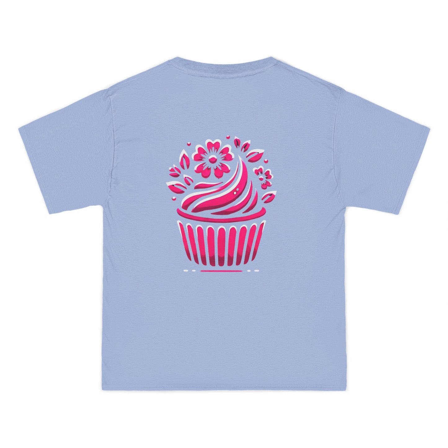 Cupcake
with Floral Frosting: Floral Noir