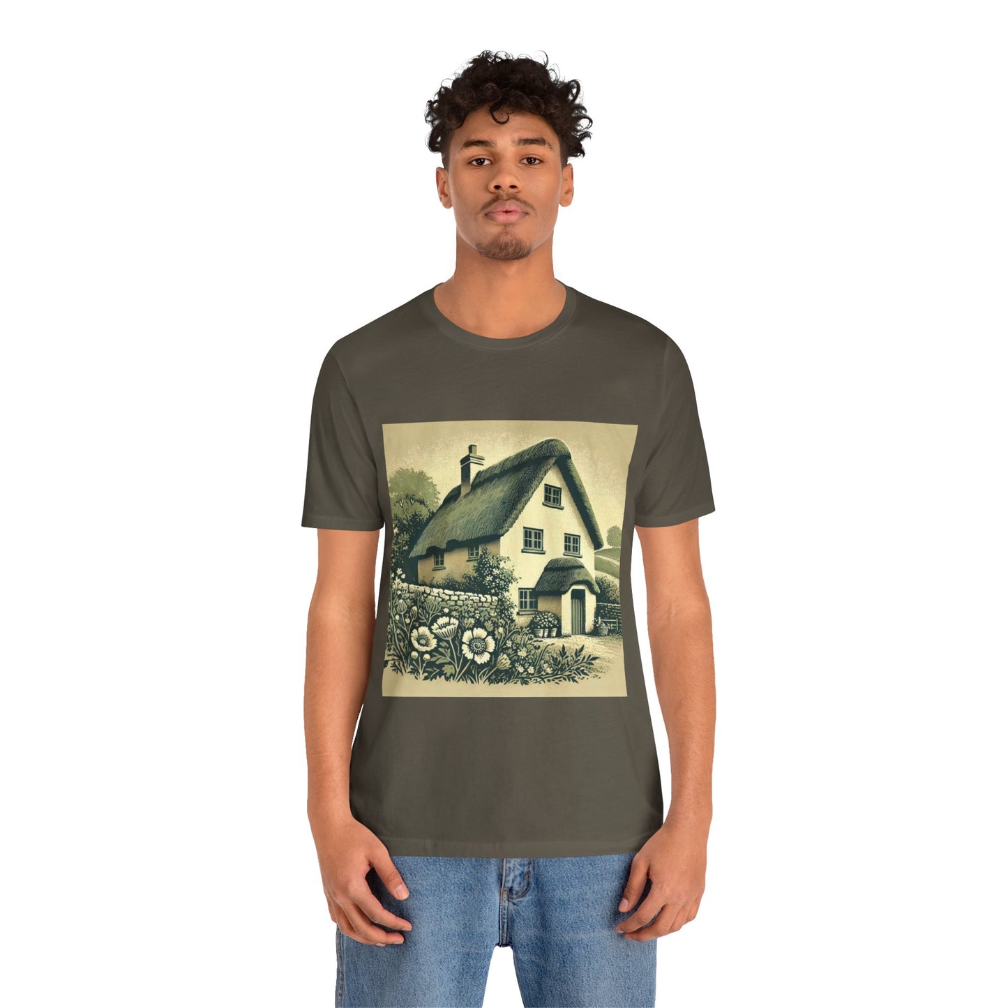 Cottage: Floral Sepia