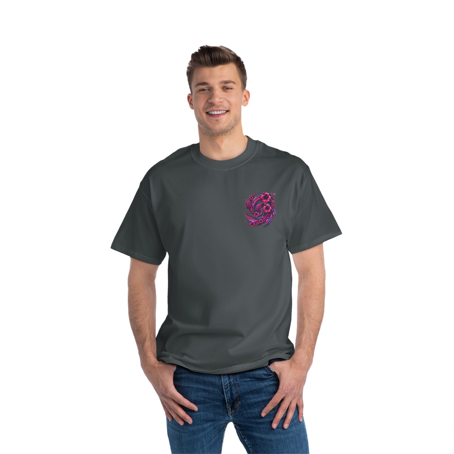 Abstract
Floral Swirl: Floral Noir