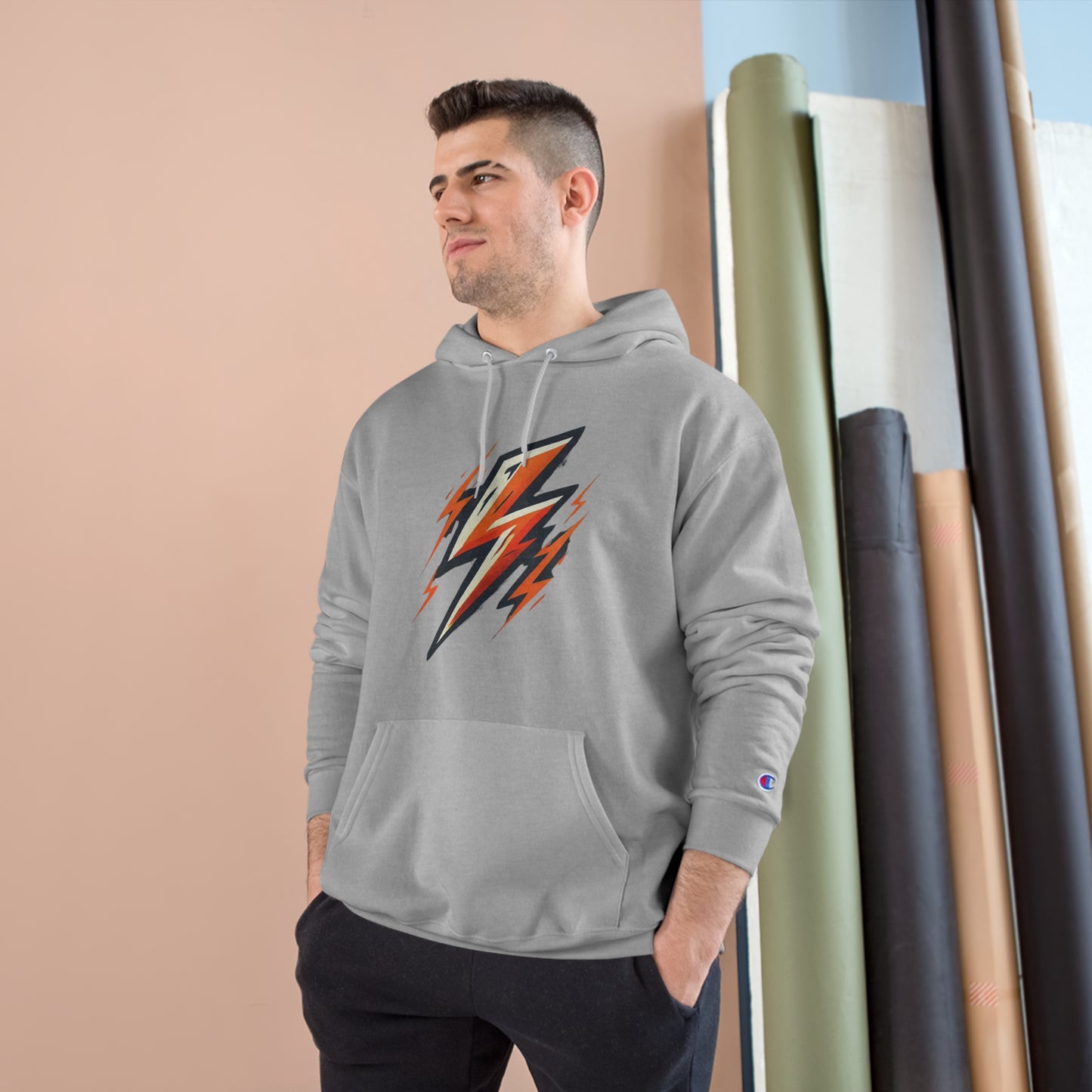 Neon
Lightning: Minimalist Geometric