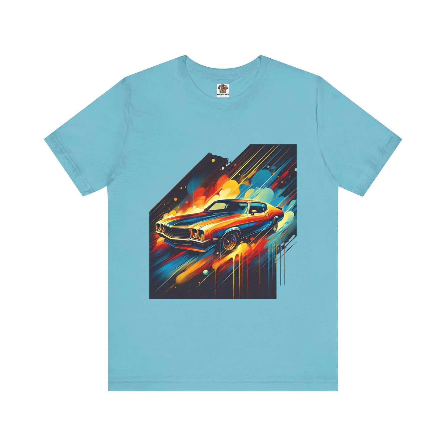 1970s Car: Abstract Splash