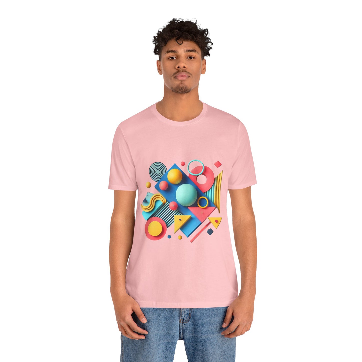 Abstract Geometric Shapes Design: Pop Surrealism