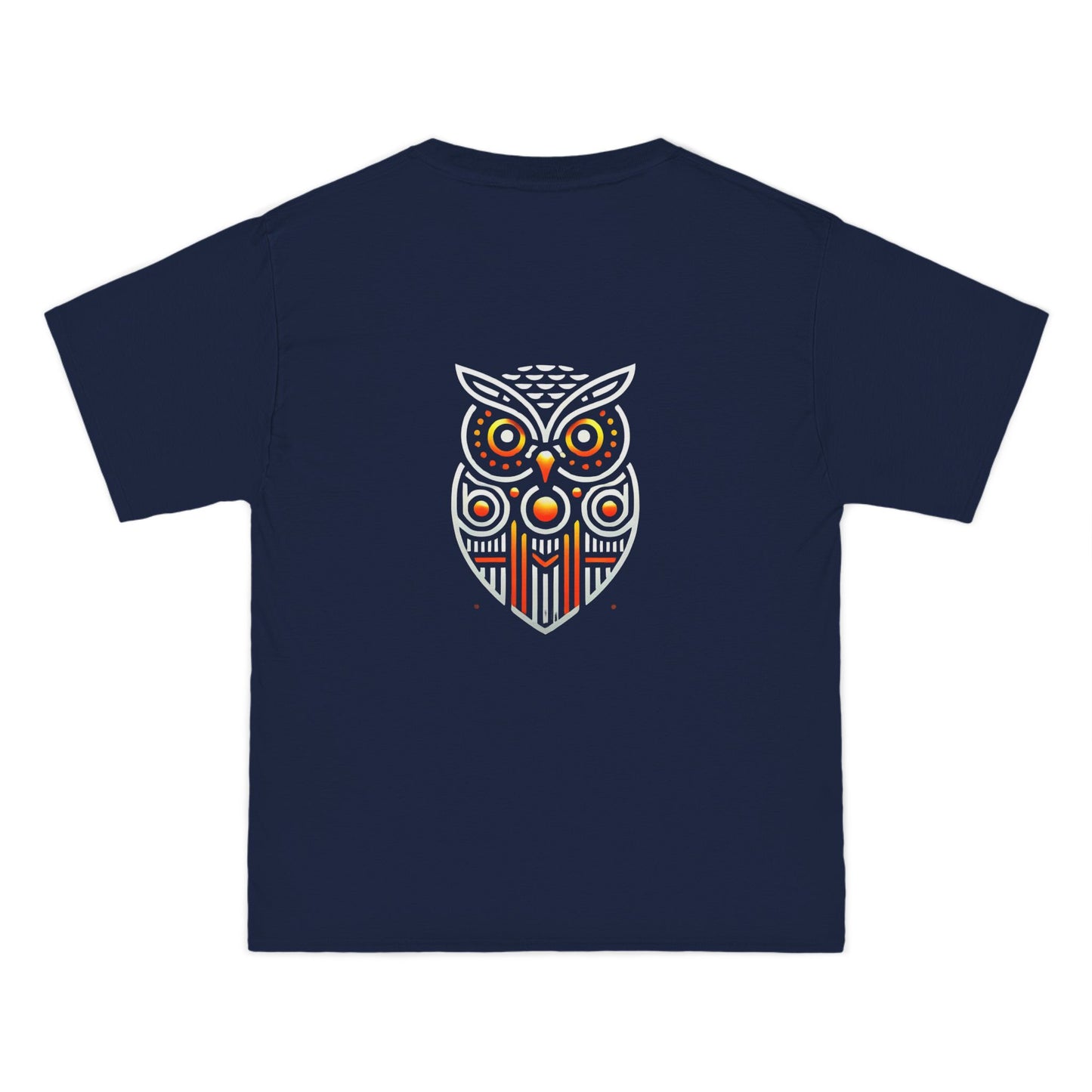 Mystic
Owl: Minimalist Geometric