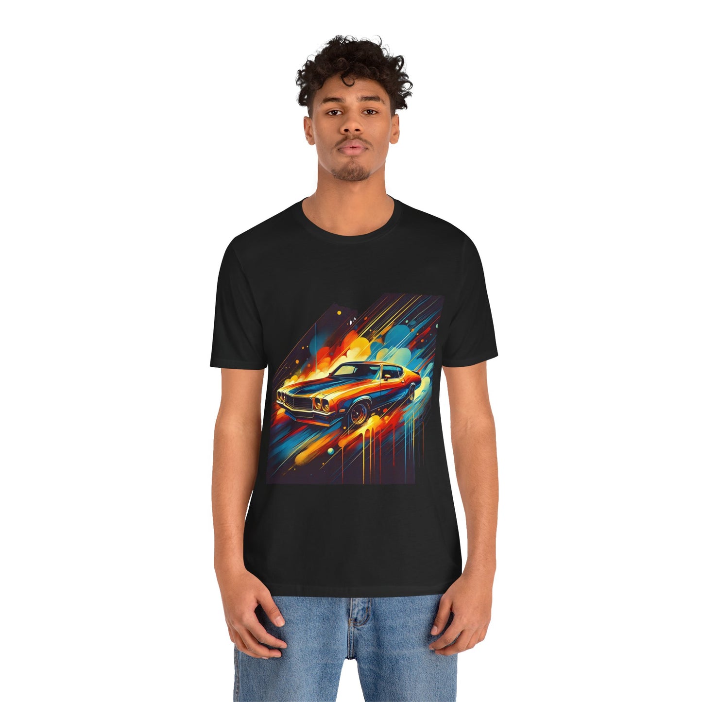 1970s Car: Abstract Splash