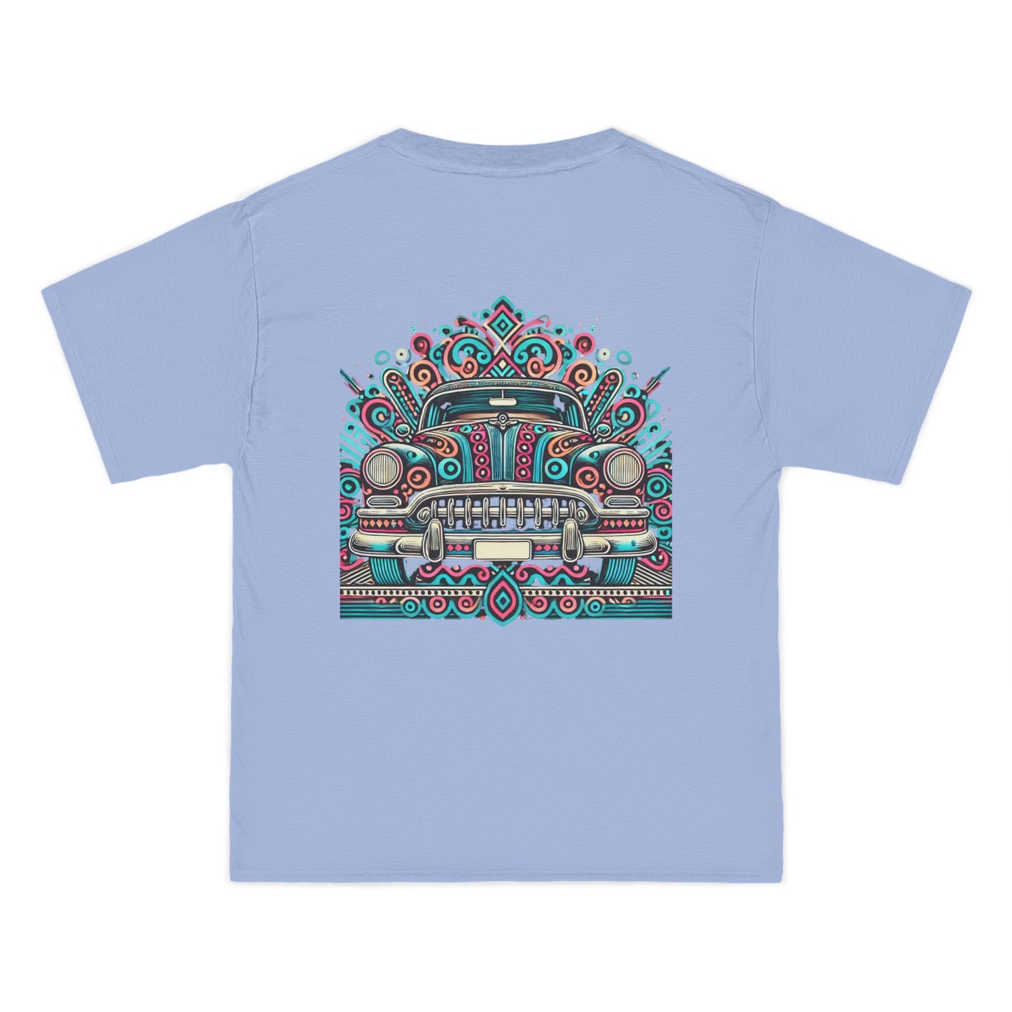 Stylized
Vintage Car: Ethnic Boho Vibes