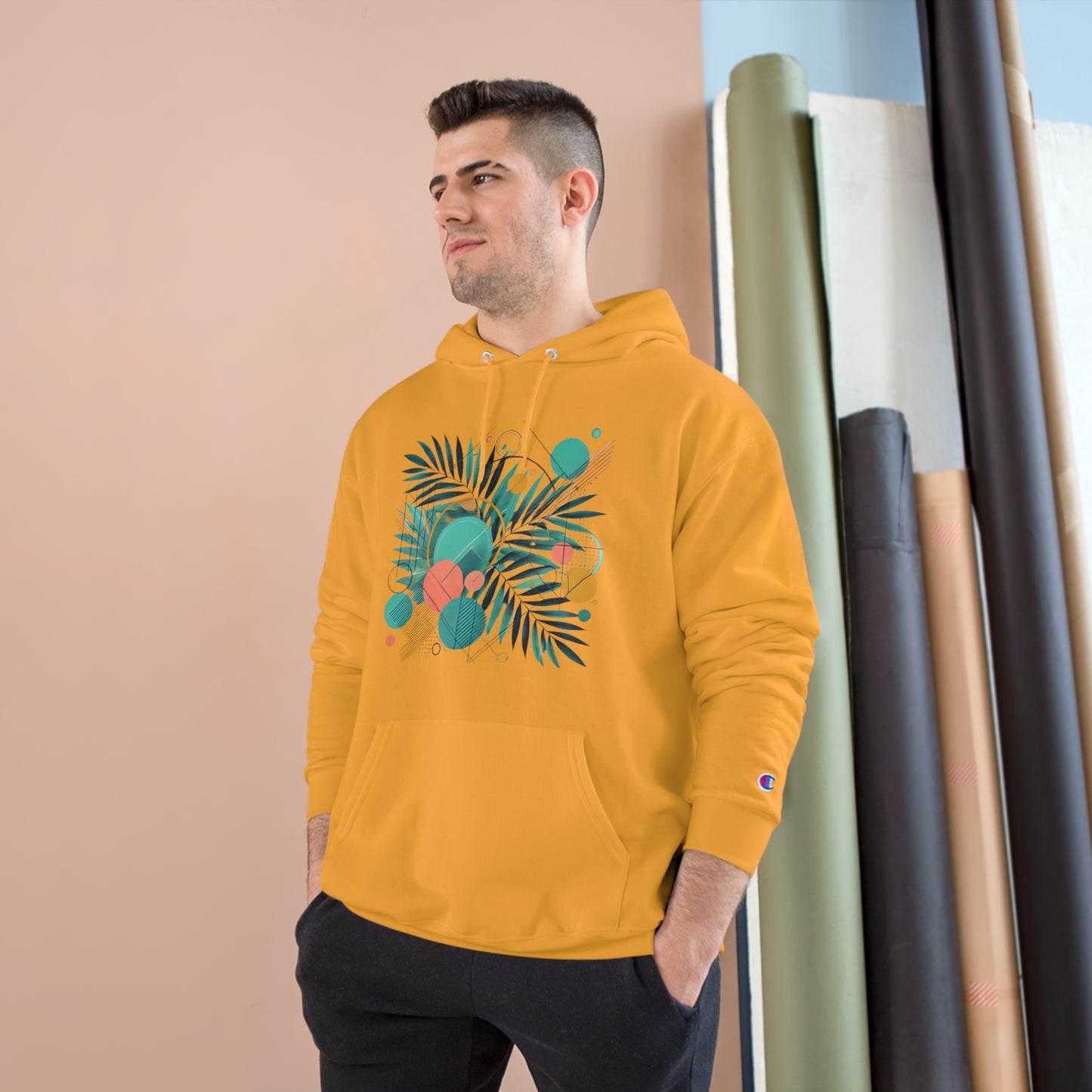 Geometric
Shapes: Tropical Vibe