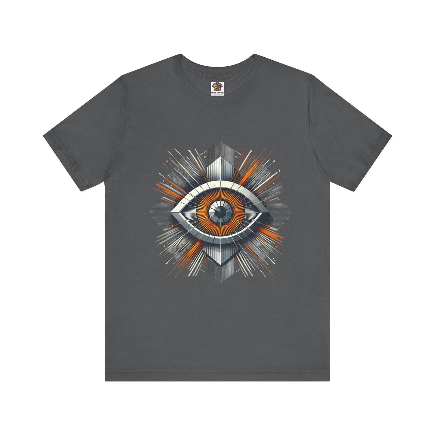 Futuristic Eye: Minimalist Geometric
