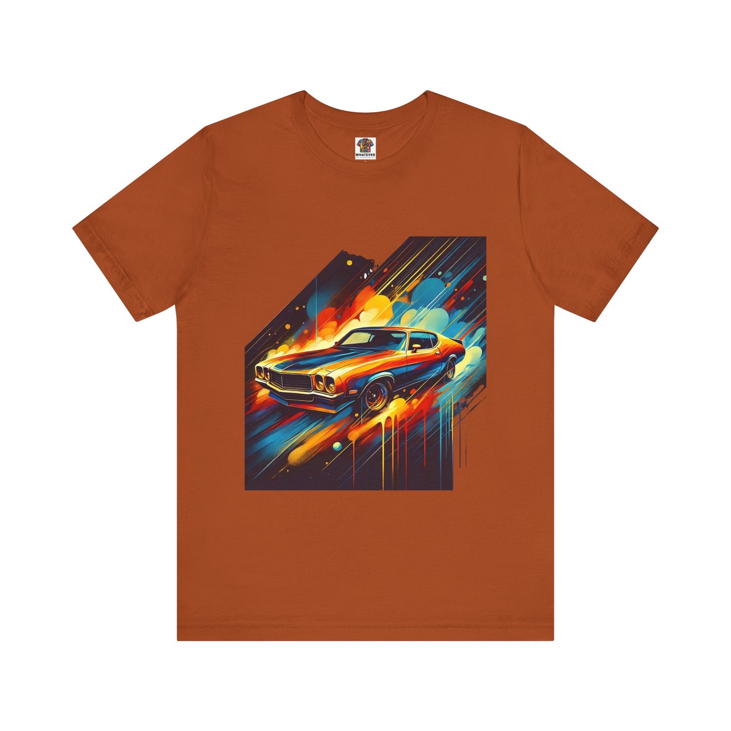 1970s Car: Abstract Splash