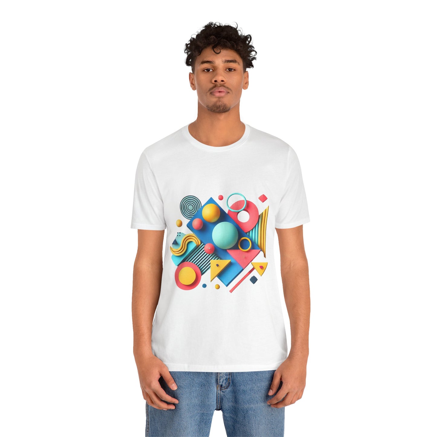 Abstract Geometric Shapes Design: Pop Surrealism