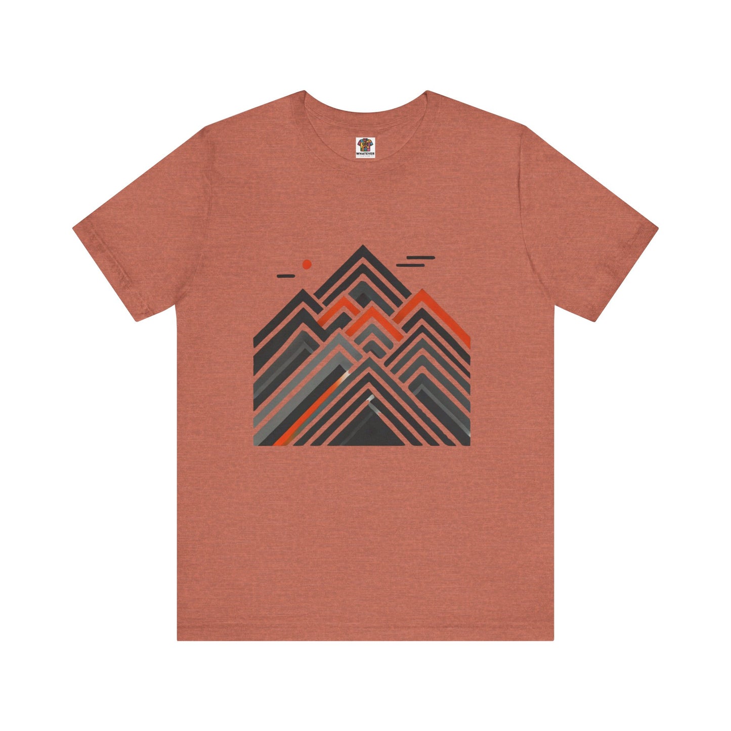 Abstract Mountain: Minimalist Geometric