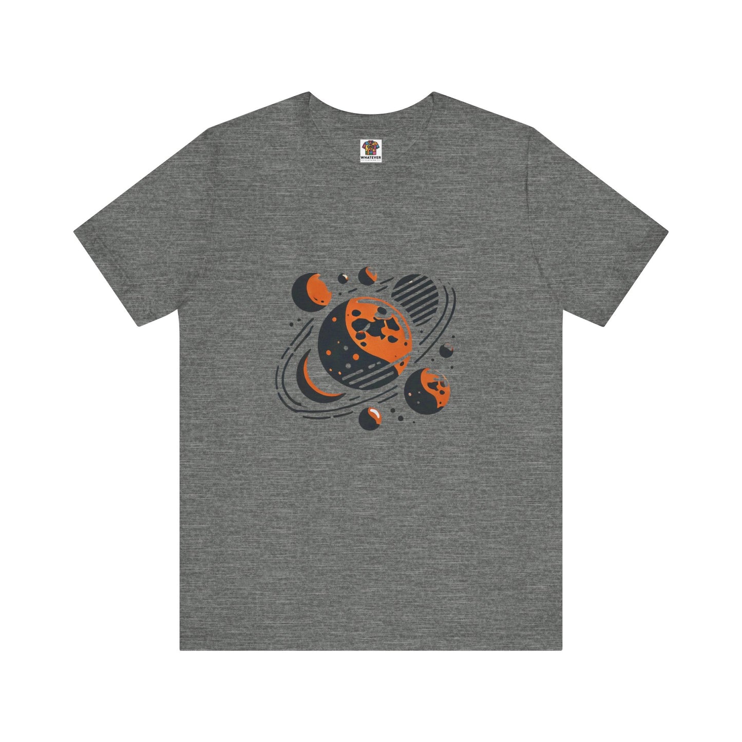 Orbiting Moons: Minimalist Geometric