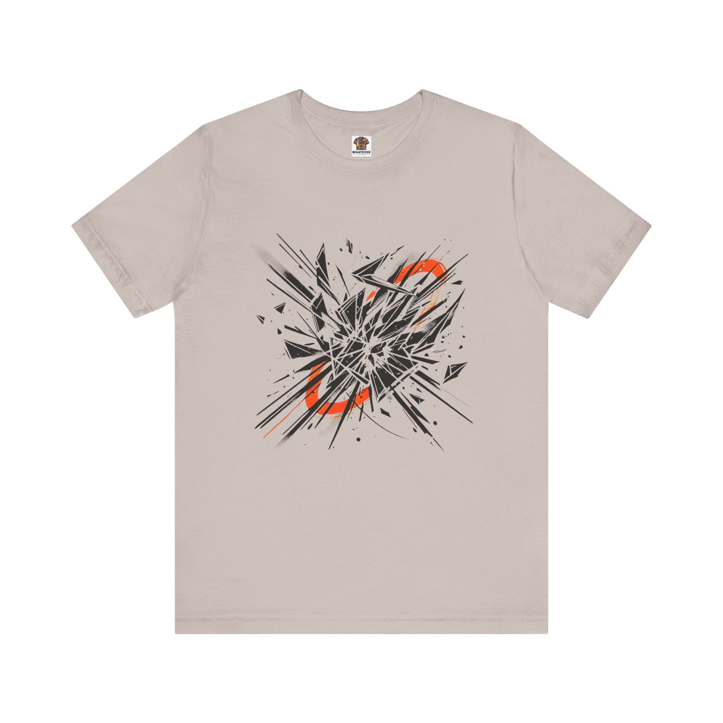 Shattered Glass: Pop Art Minimalistic