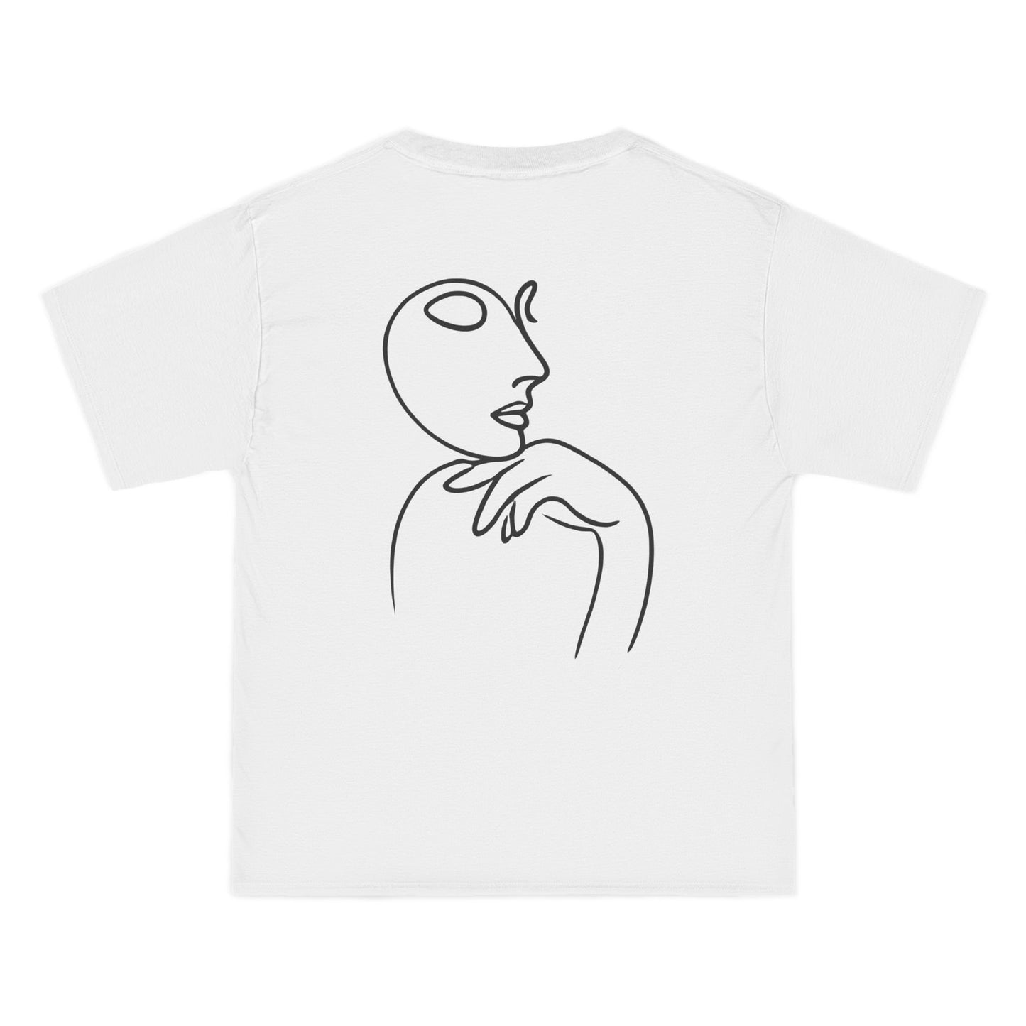 Contemplative
Face: Minimalist Line Art