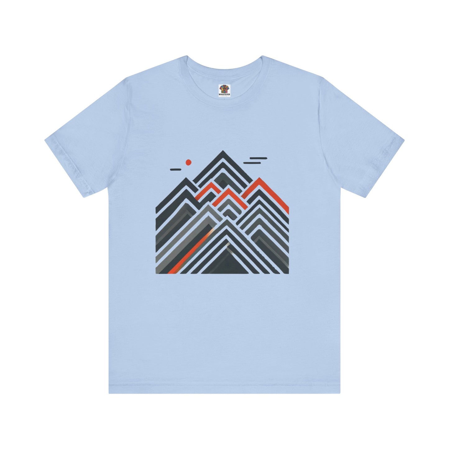 Abstract Mountain: Minimalist Geometric