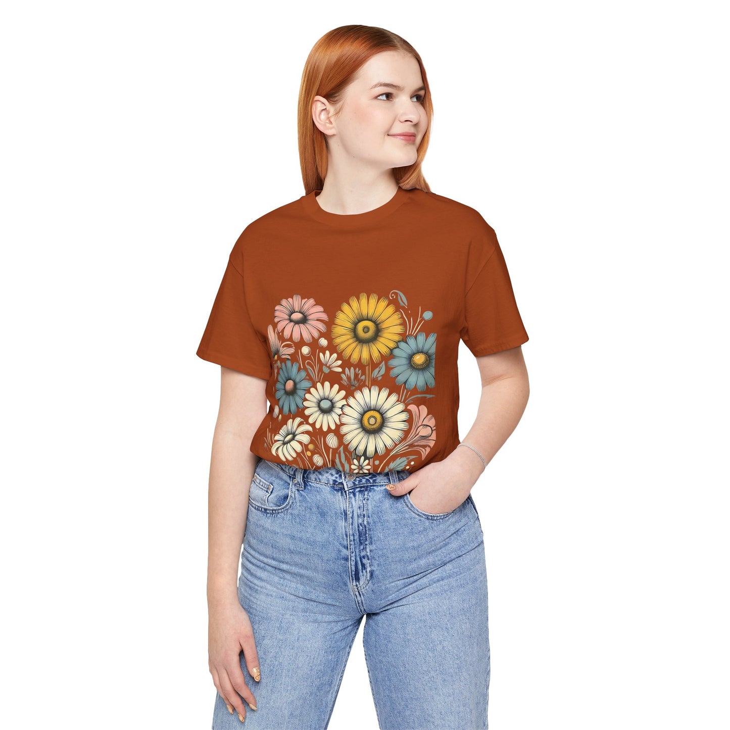 Groovy Floral Motif: GROOVY Retrozip