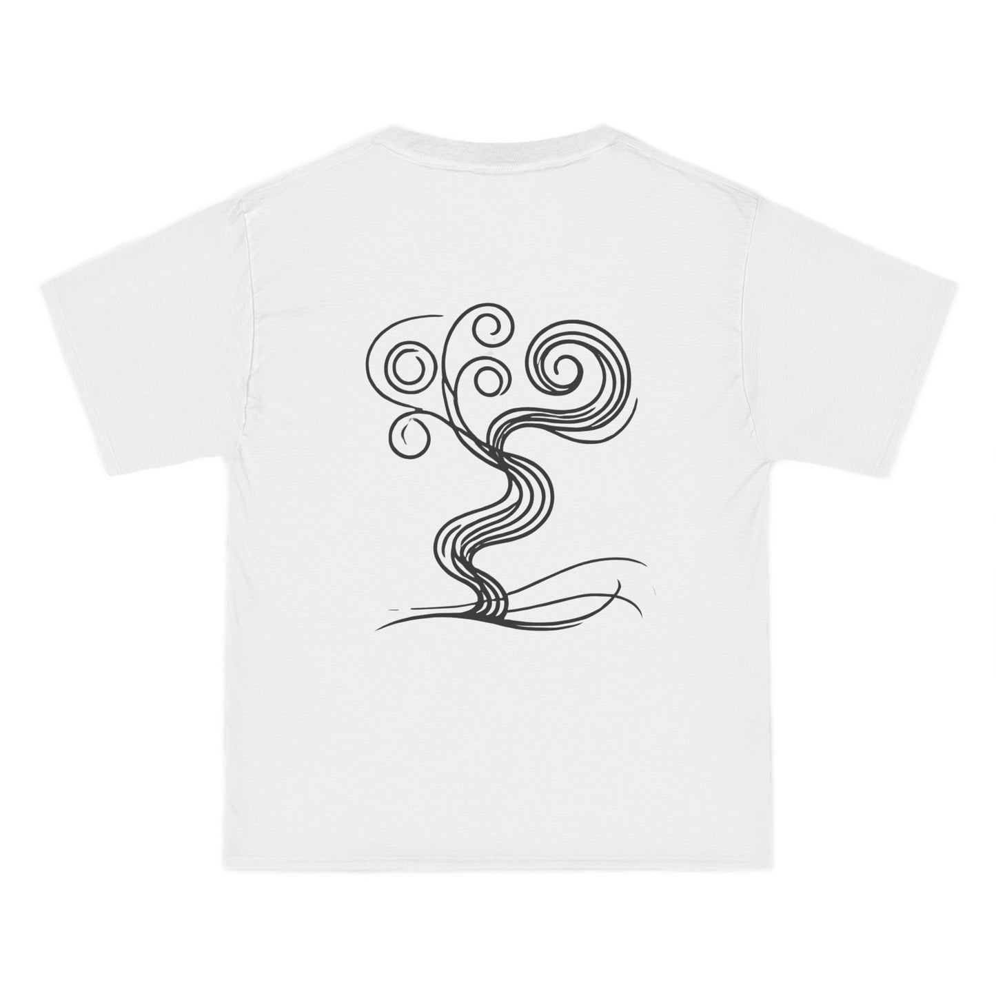 Twisted
Tree: Minimalist Line Art