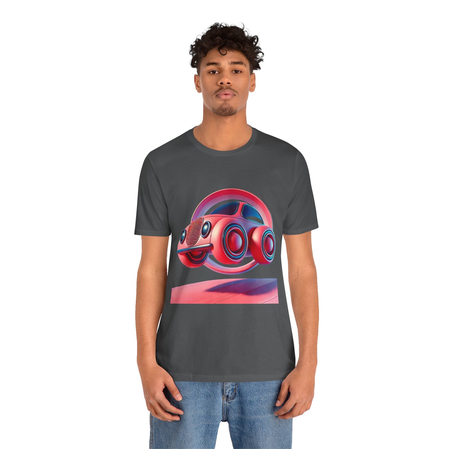 Stylized Car: Surreal Minimalism