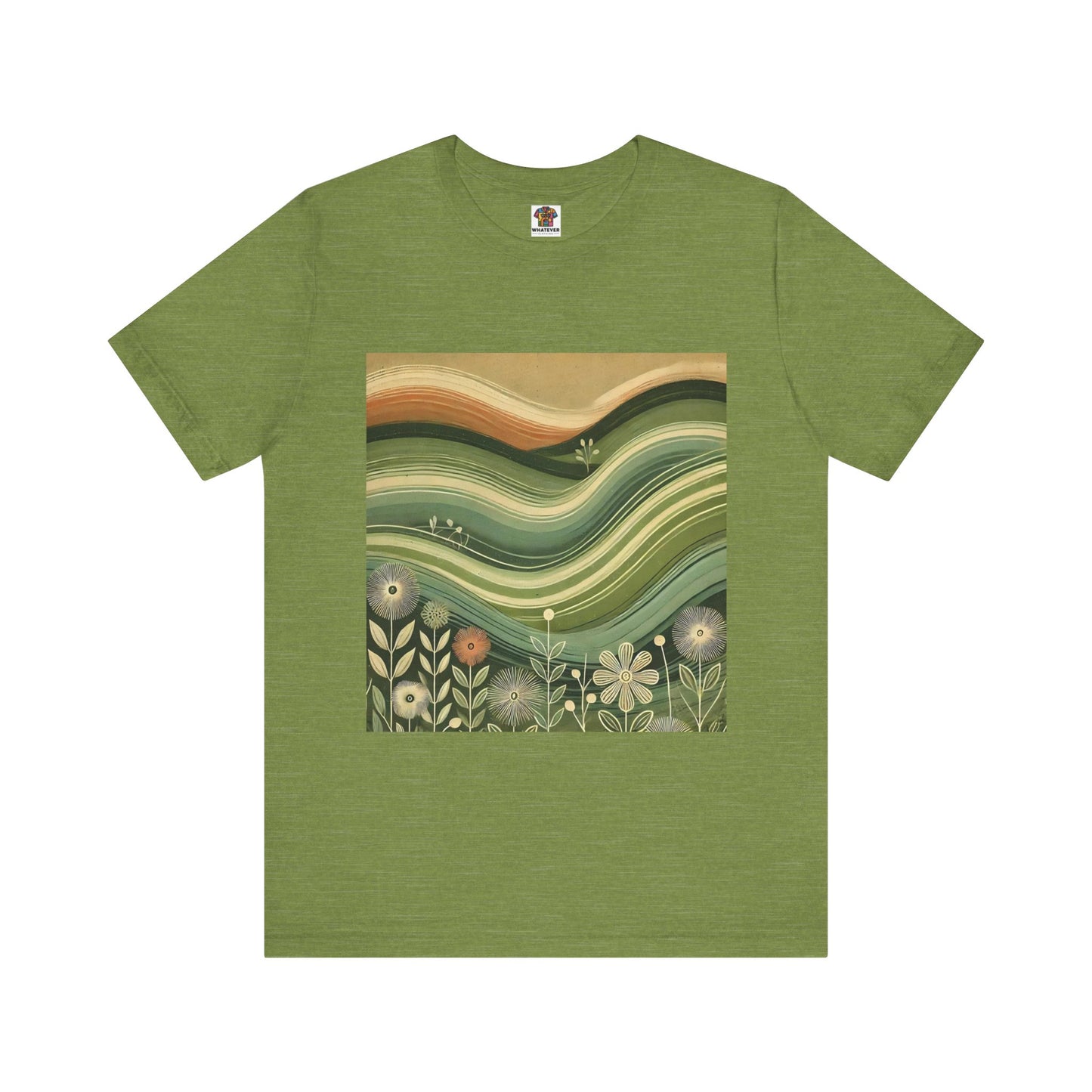 Rolling Hills: Floral Sepia