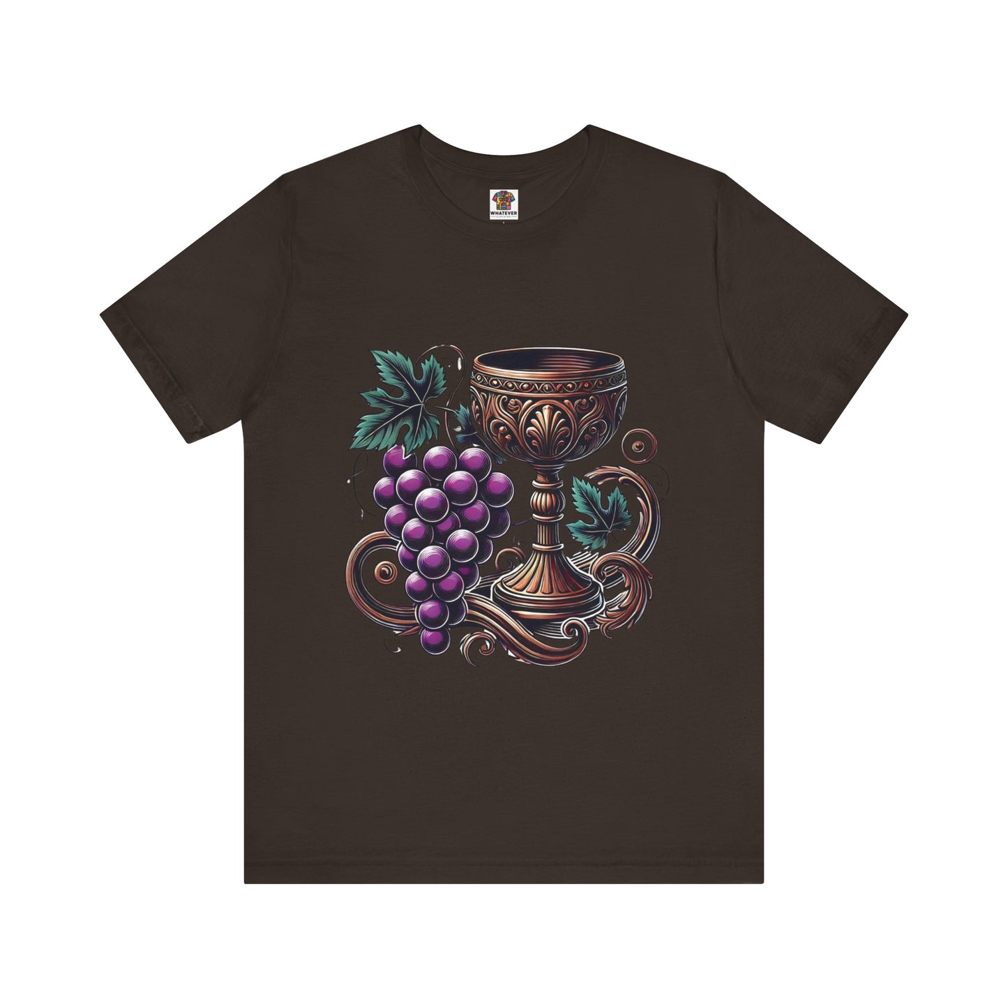 Grapes and Goblet: Classical Elegance