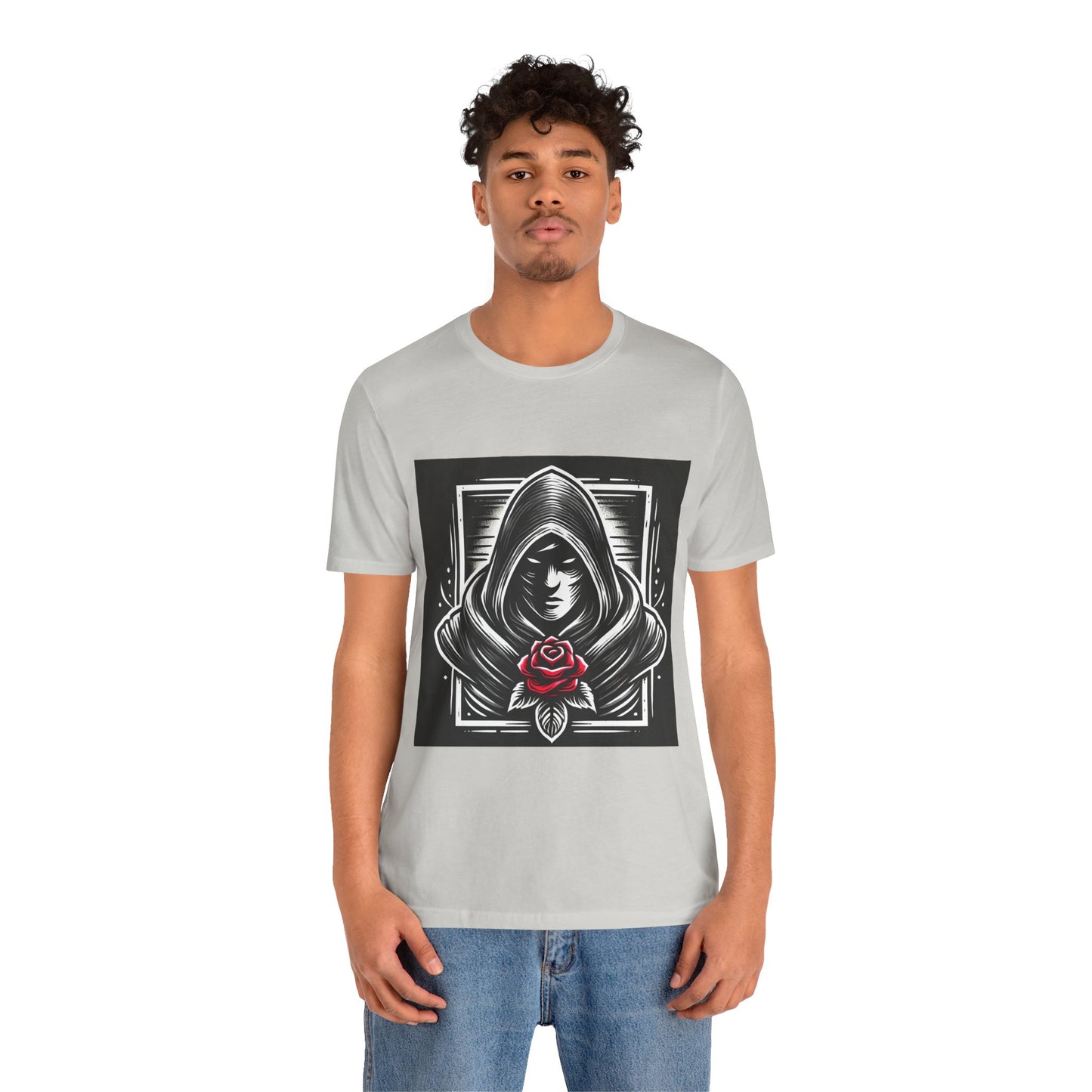 Hooded Figure: Gothic Streetwear