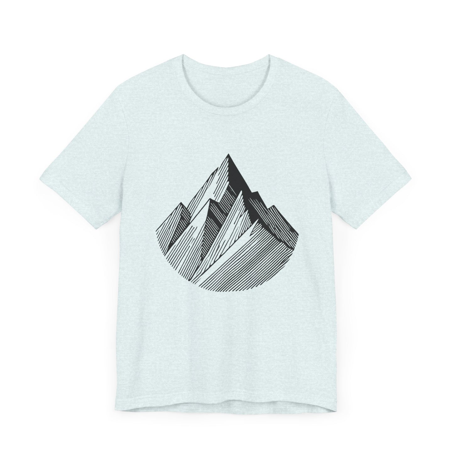 Serene
Mountain: Minimalist Line Art