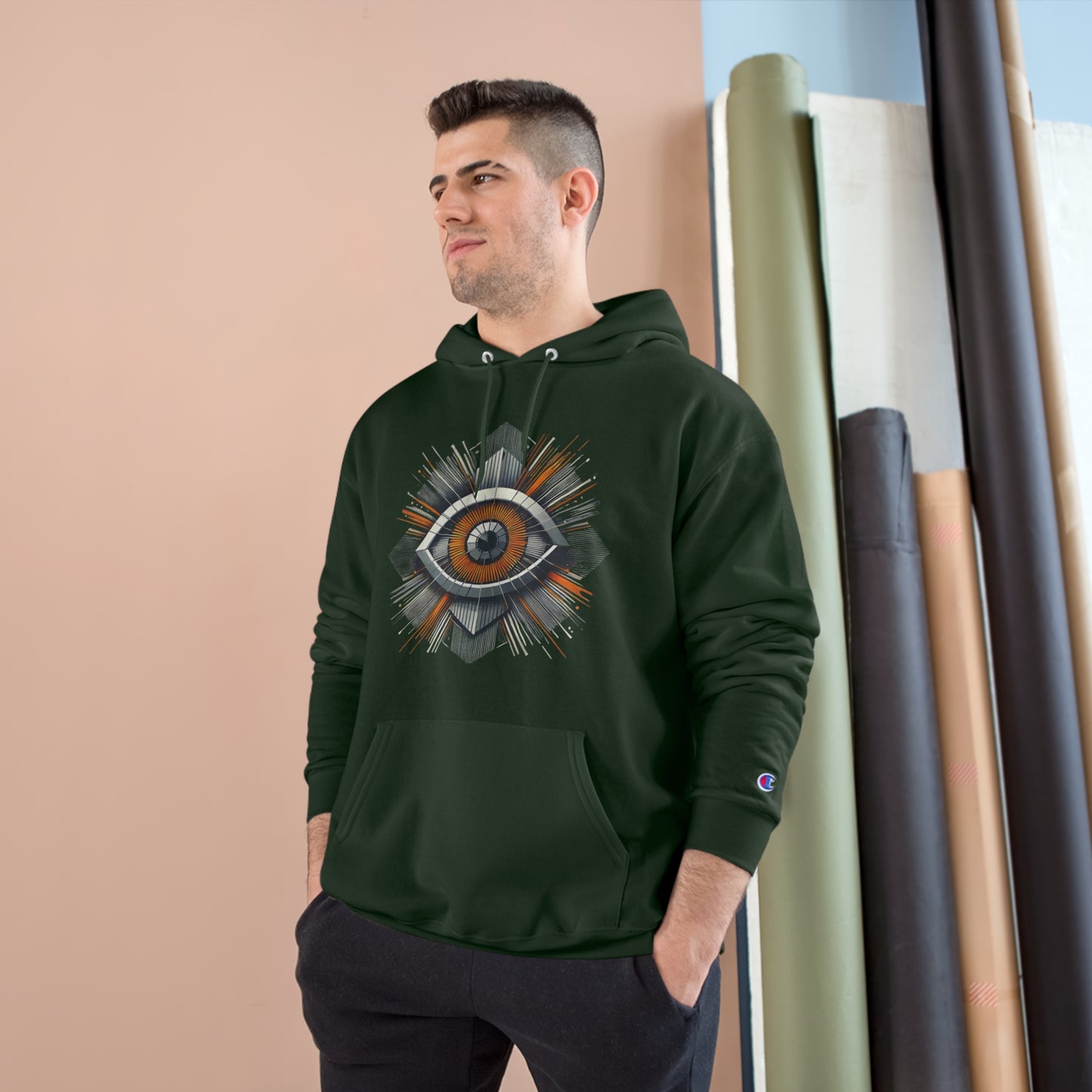 Futuristic
Eye: Minimalist Geometric