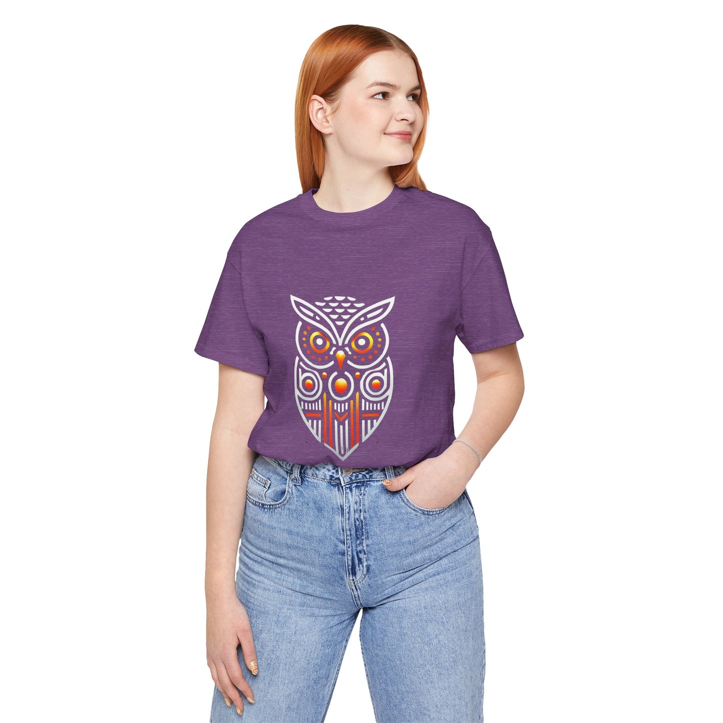Mystic Owl: Minimalist Geometric