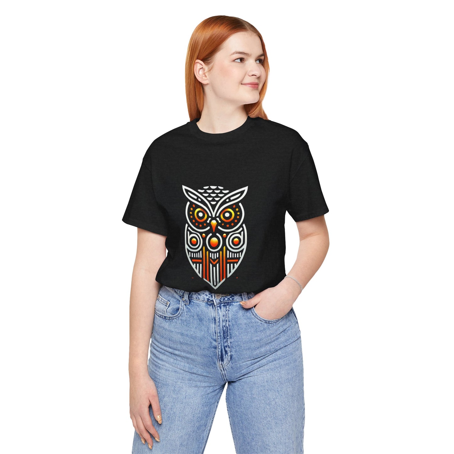Mystic Owl: Minimalist Geometric
