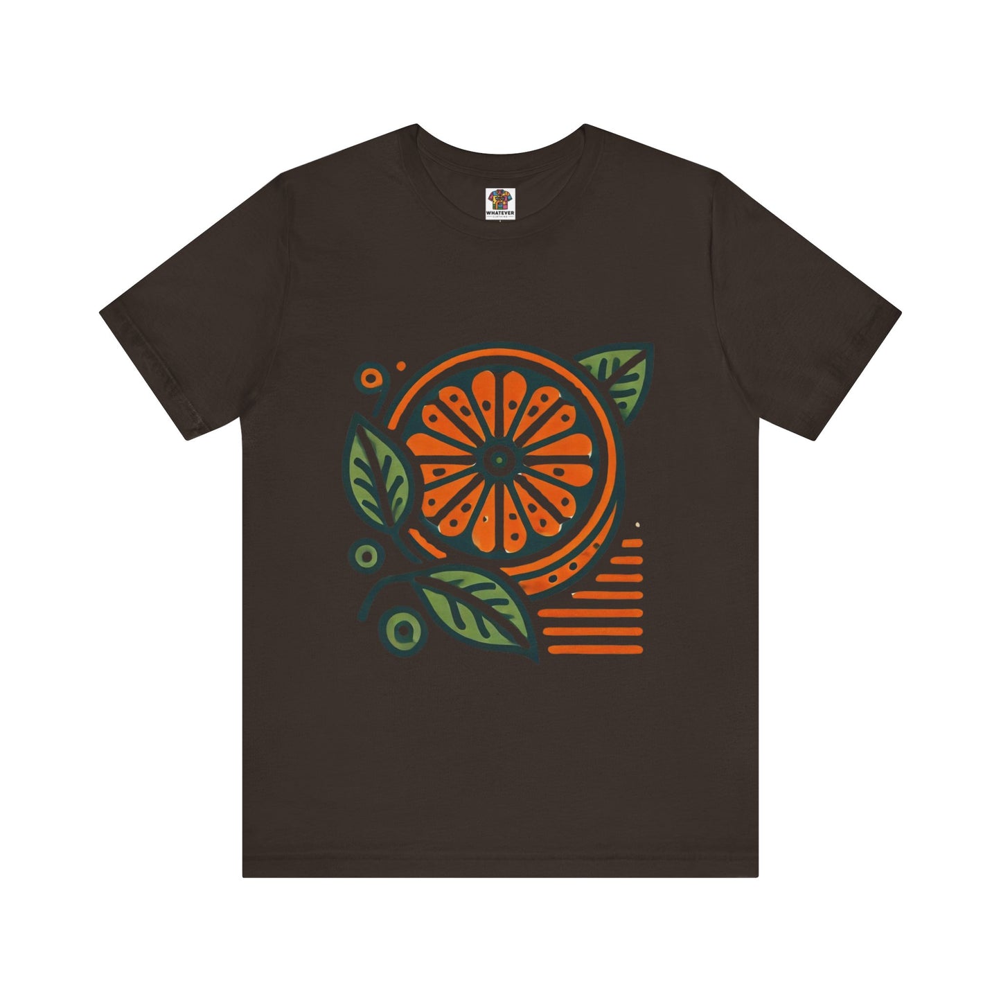 Citrus Slice: Floral Orange Vibe