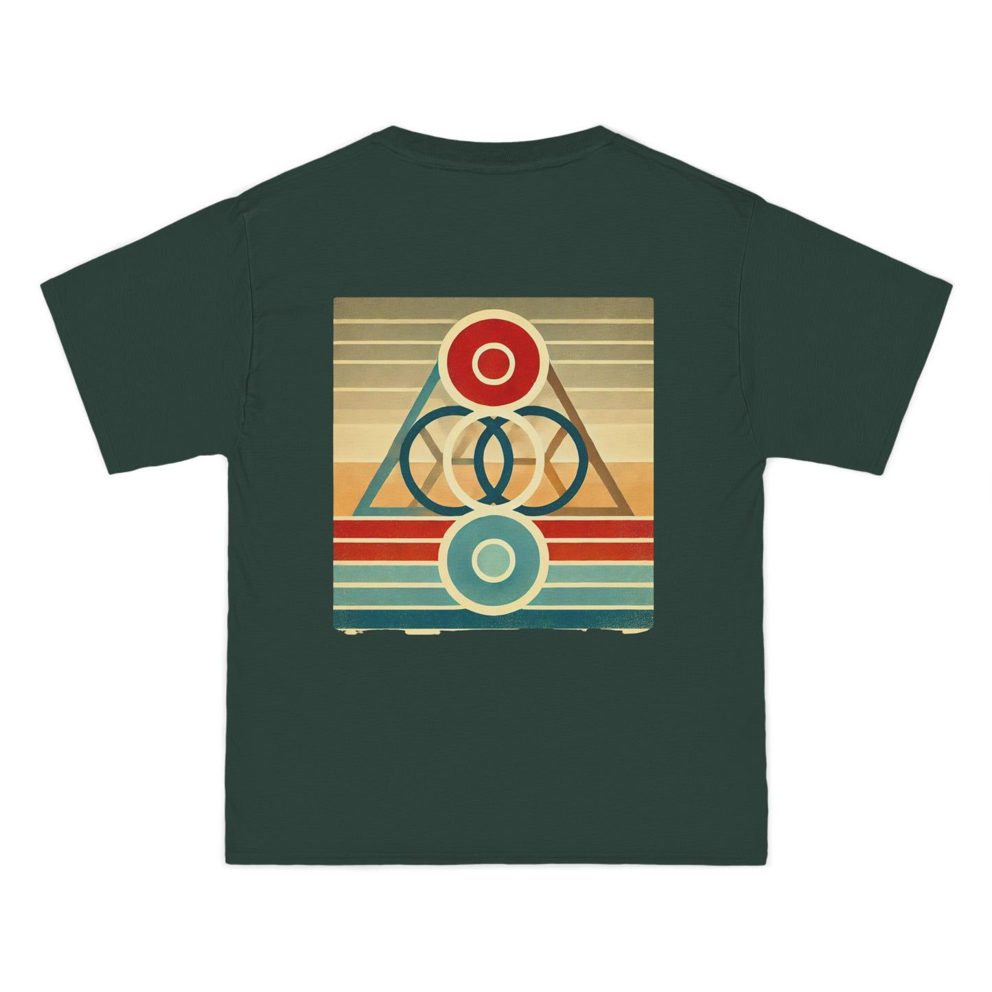 Geometric
Shapes: Minimalist Retro