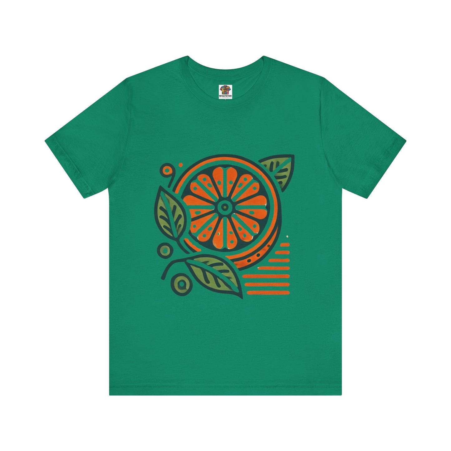 Citrus Slice: Floral Orange Vibe