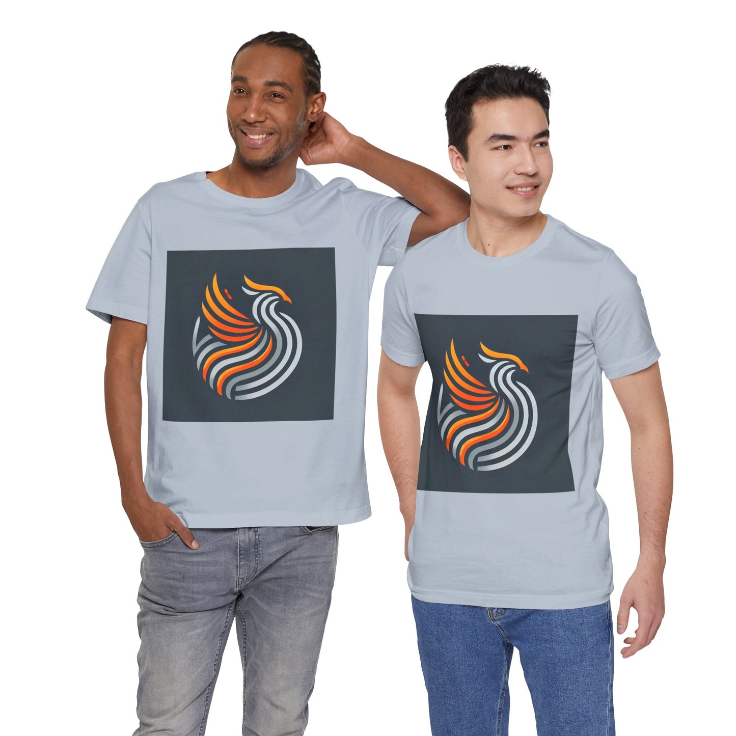 Phoenix Rising: Minimalist Geometric