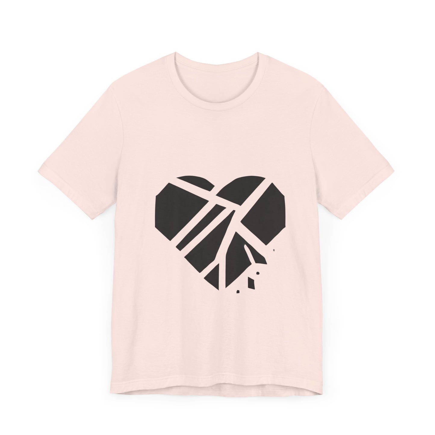 Shattered
Heart: Minimalist Line Art