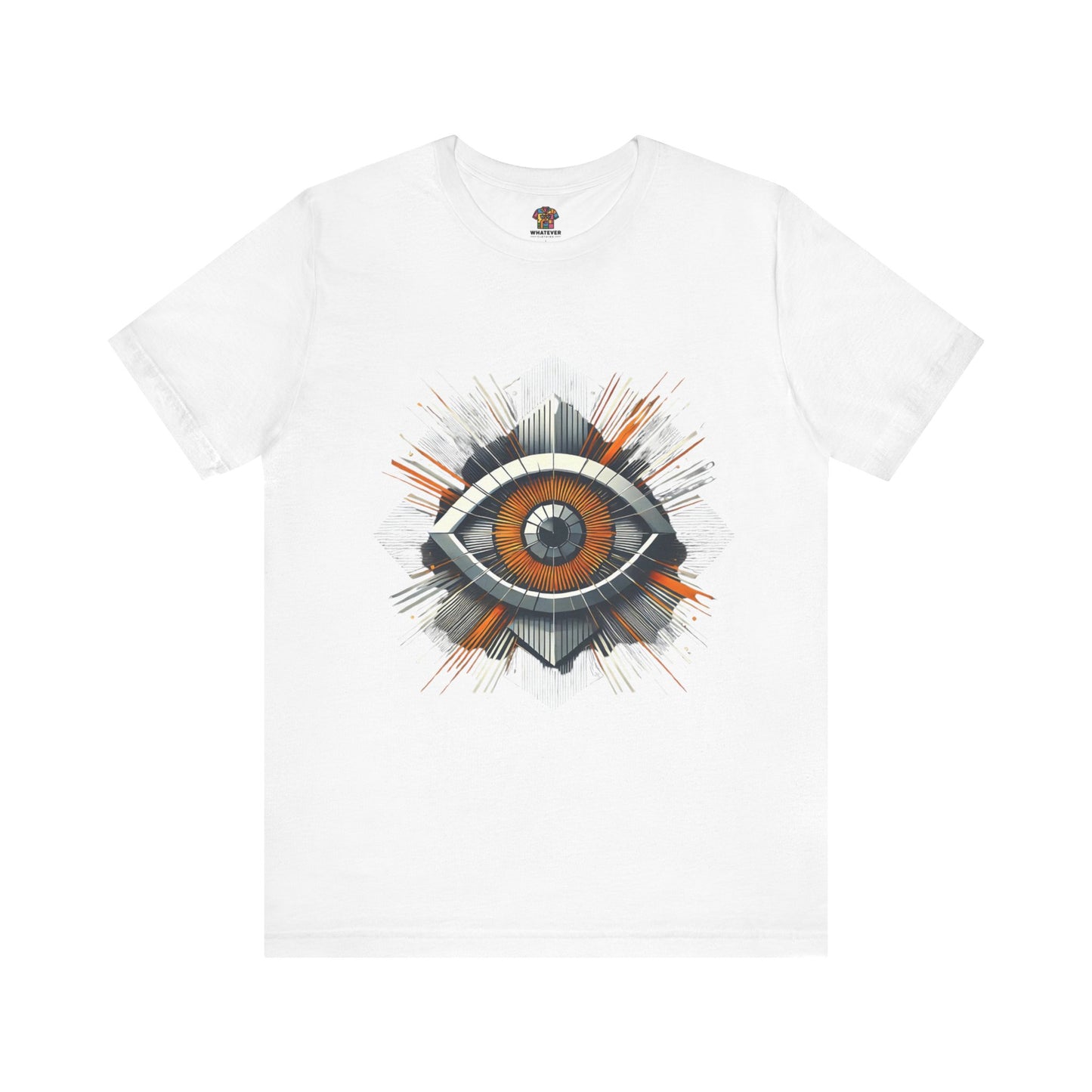 Futuristic Eye: Minimalist Geometric