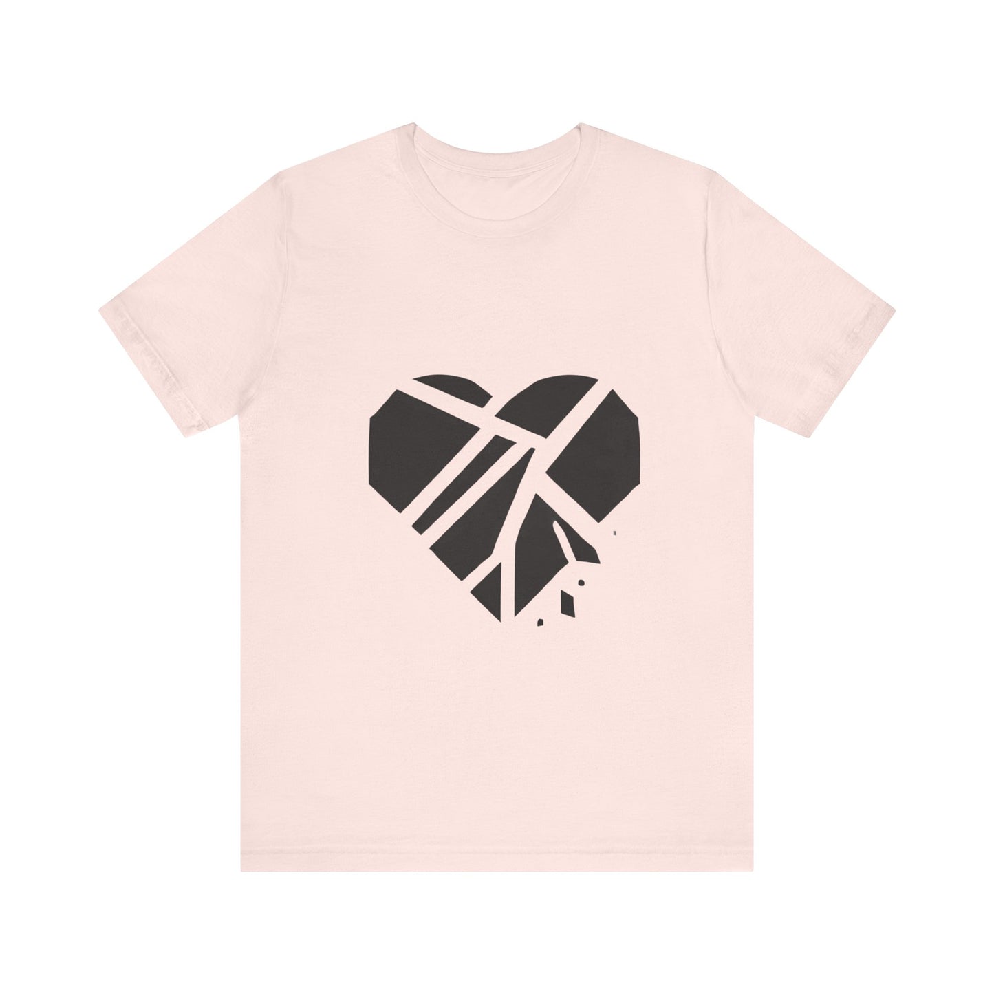 Shattered
Heart: Minimalist Line Art