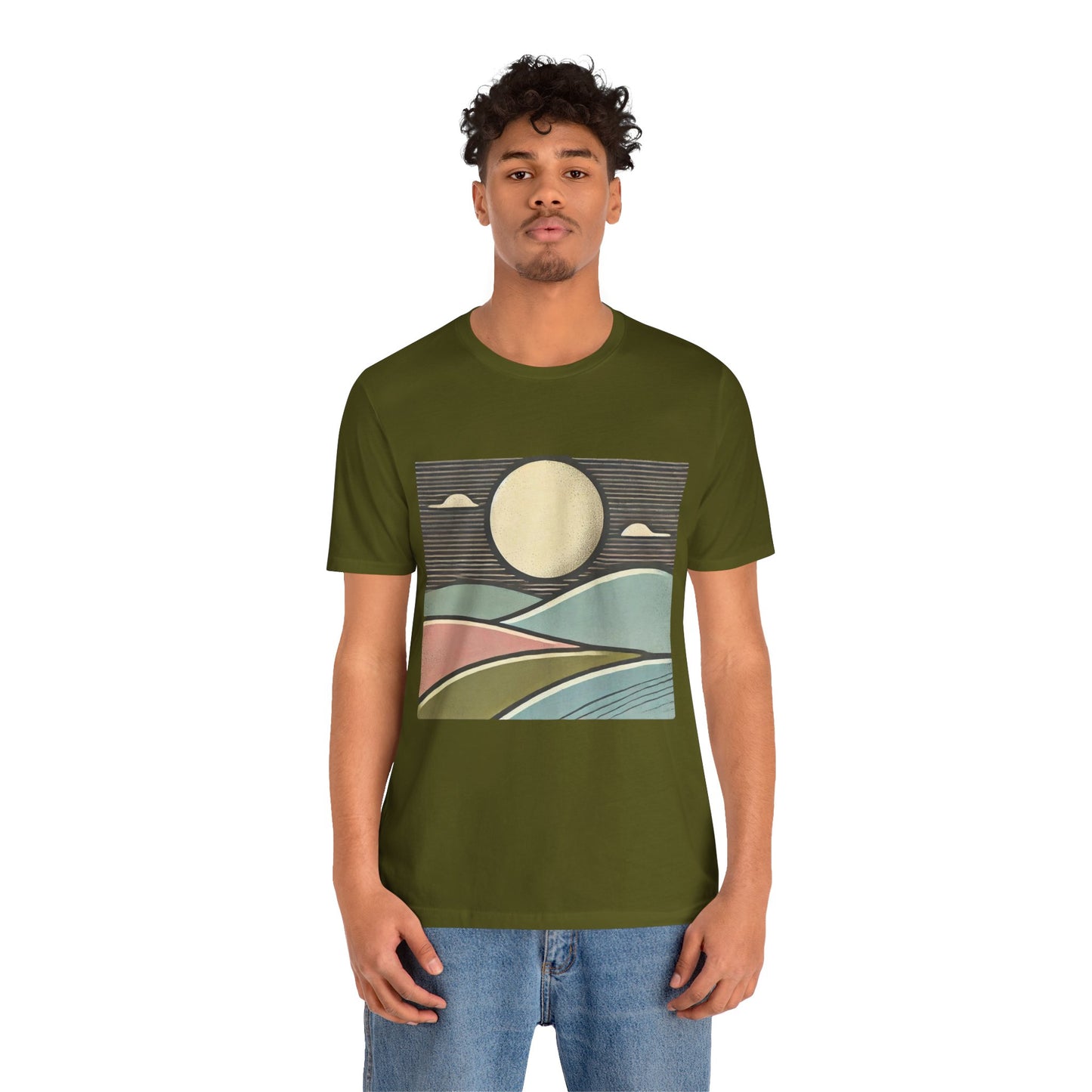 Minimalist Landscape: GROOVY Retrozip