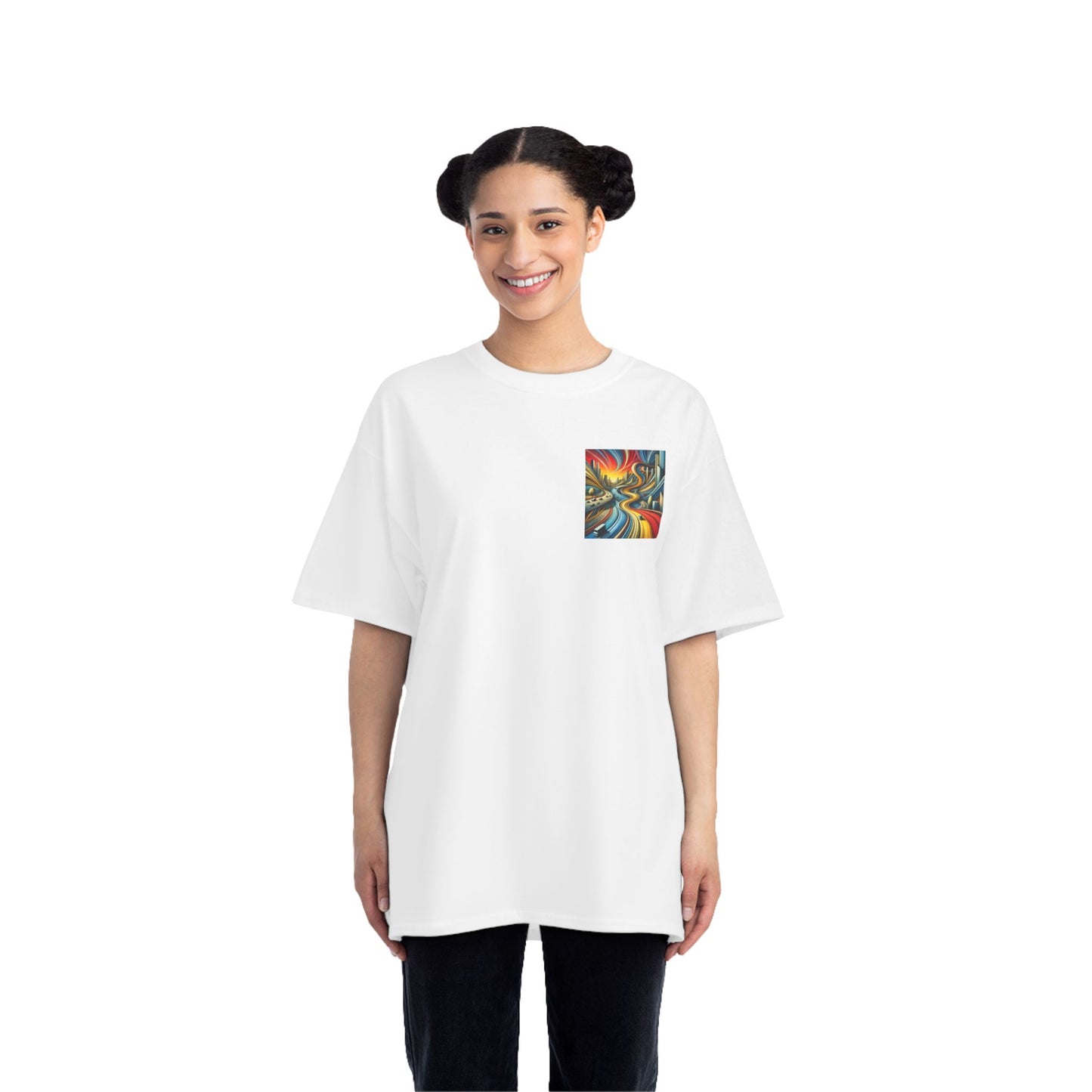 Distorted
Landscape: Futurist Expressionism