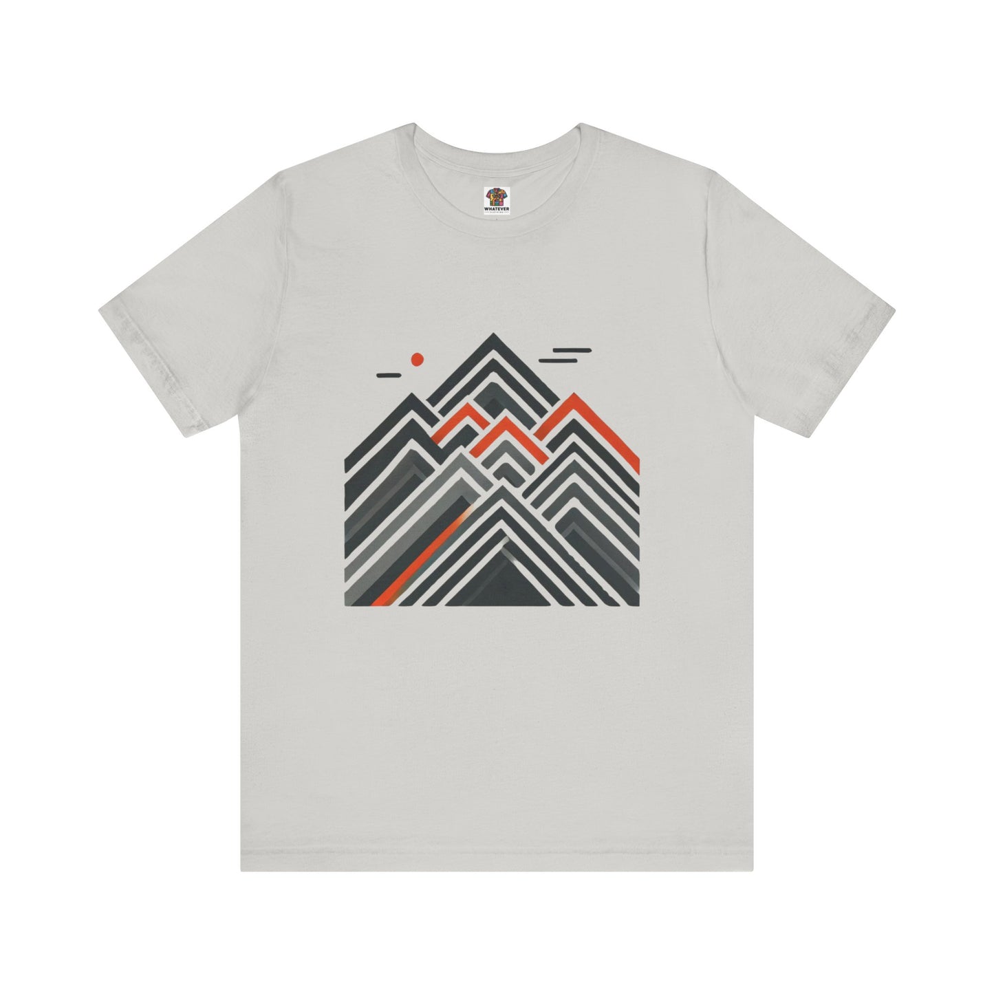 Abstract Mountain: Minimalist Geometric